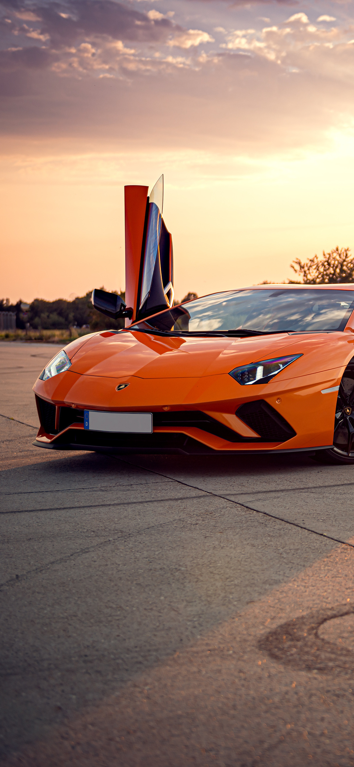 1125x2436 Orange Lamborghini Aventador 4k Iphone XS,Iphone 10,Iphone X HD  4k Wallpapers, Images, Backgrounds, Photos and Pictures