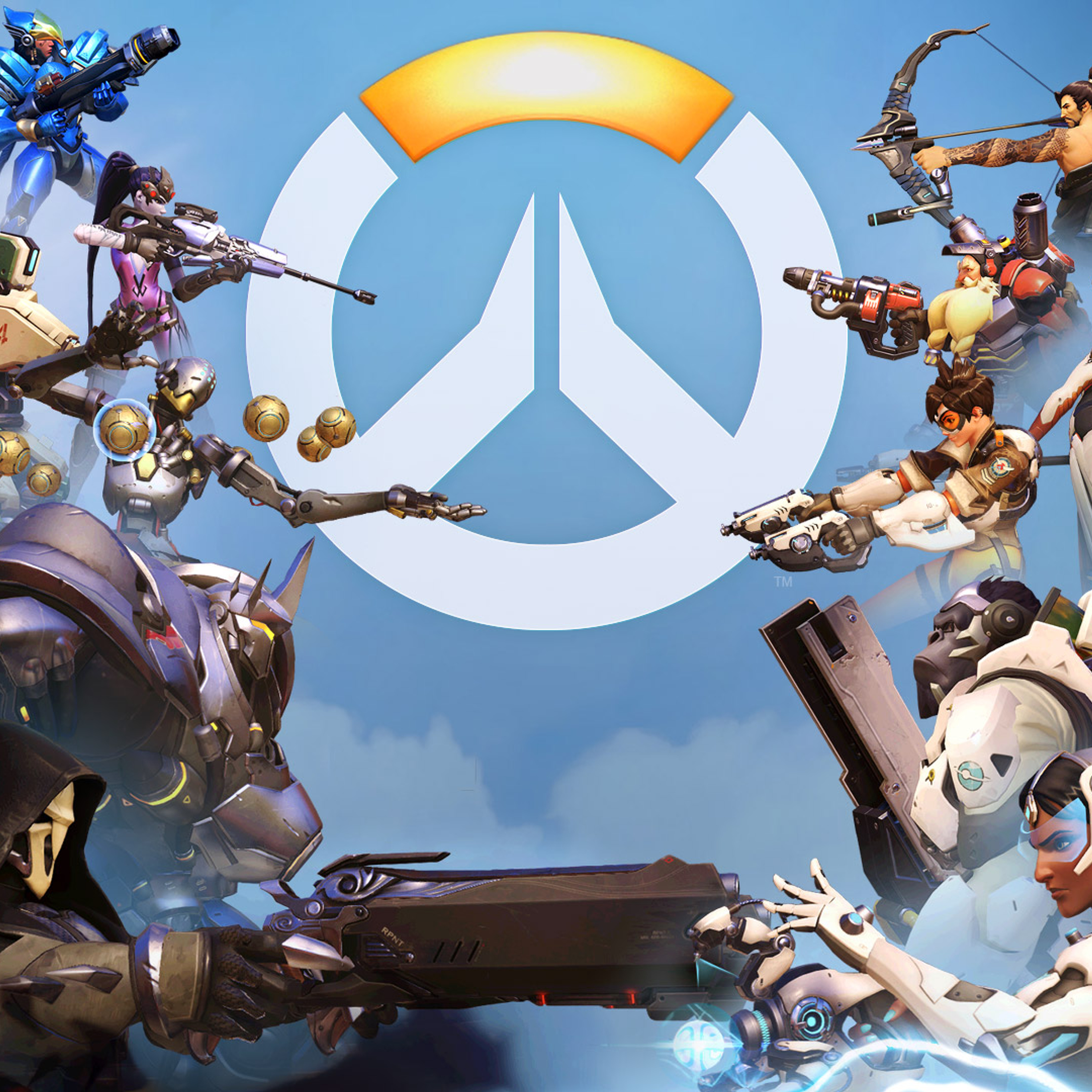 2932x2932 Overwatch Vs Sky Ipad Pro Retina Display ,HD 4k Wallpapers ...