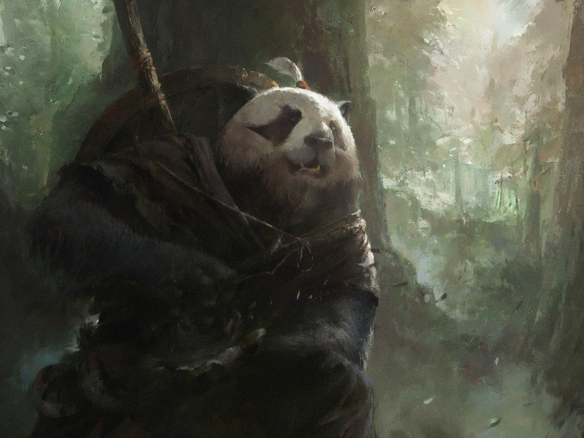 1152x864 Panda Soldier 4k Wallpaper,1152x864 Resolution HD 4k ...