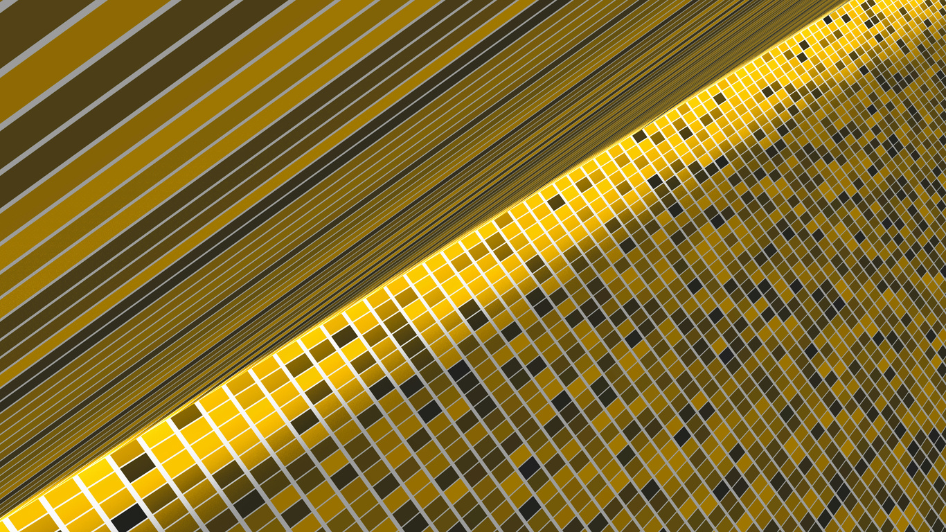 Parallels Blender 3d Yellow 8k Wallpaper