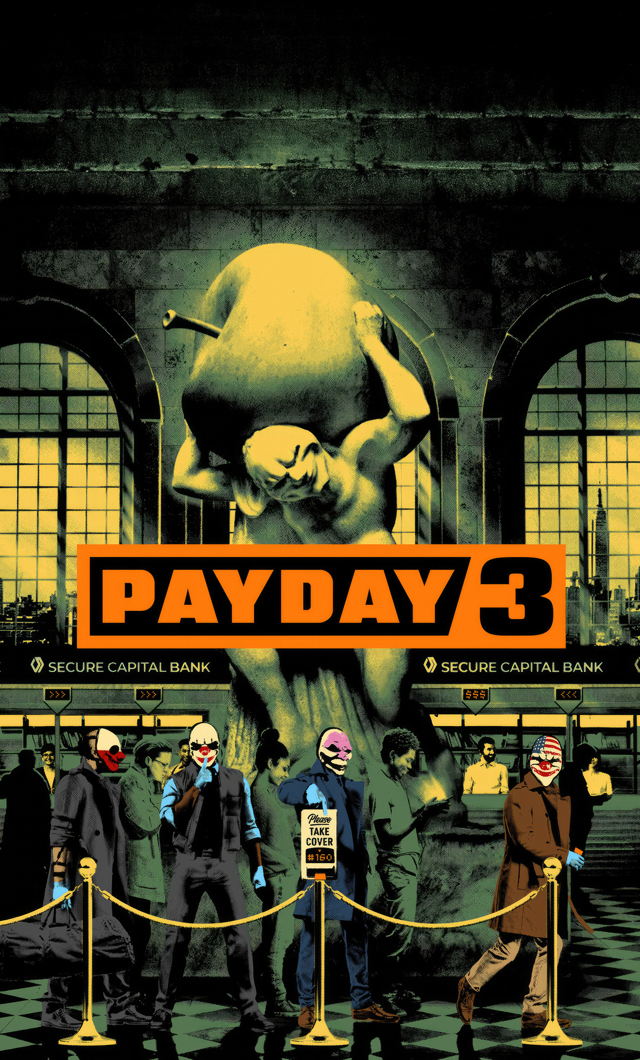 1280x2120 Payday 3 Game 4k iPhone 6+ HD 4k Wallpapers, Images