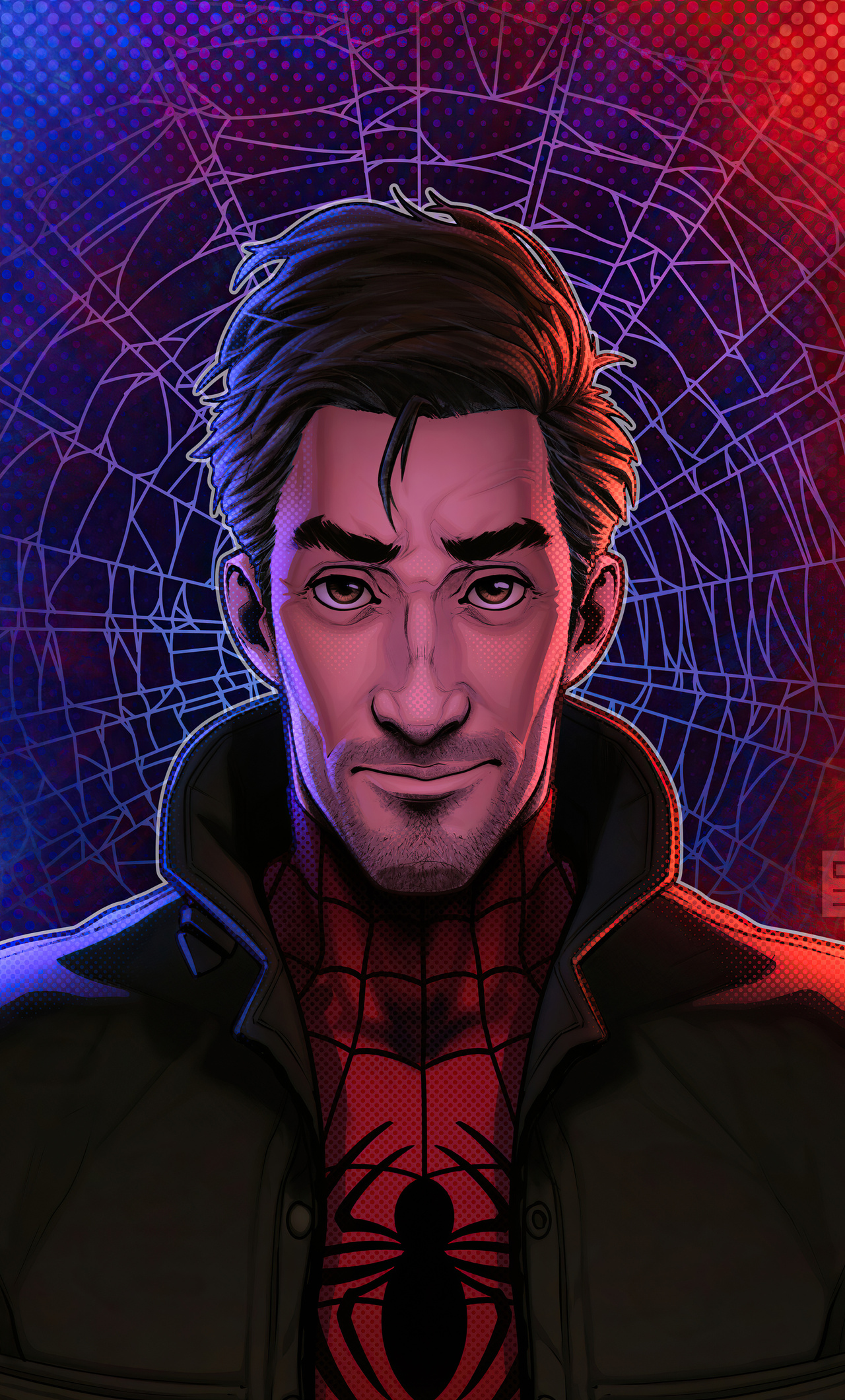 download spider man into the spider verse peter b parker