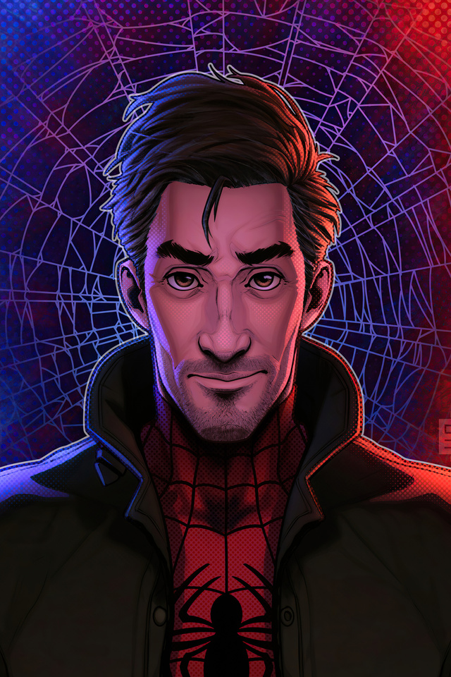 640x960 Peter B Parker Spider Verse iPhone 4, iPhone 4S ,HD 4k ...