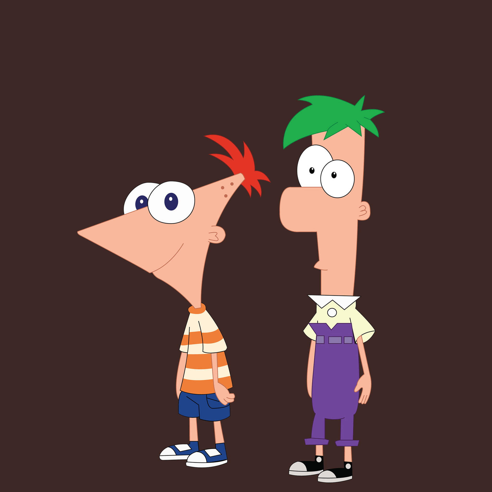 2048x2048 Phineas And Ferb Ipad Air HD 4k Wallpapers, Images