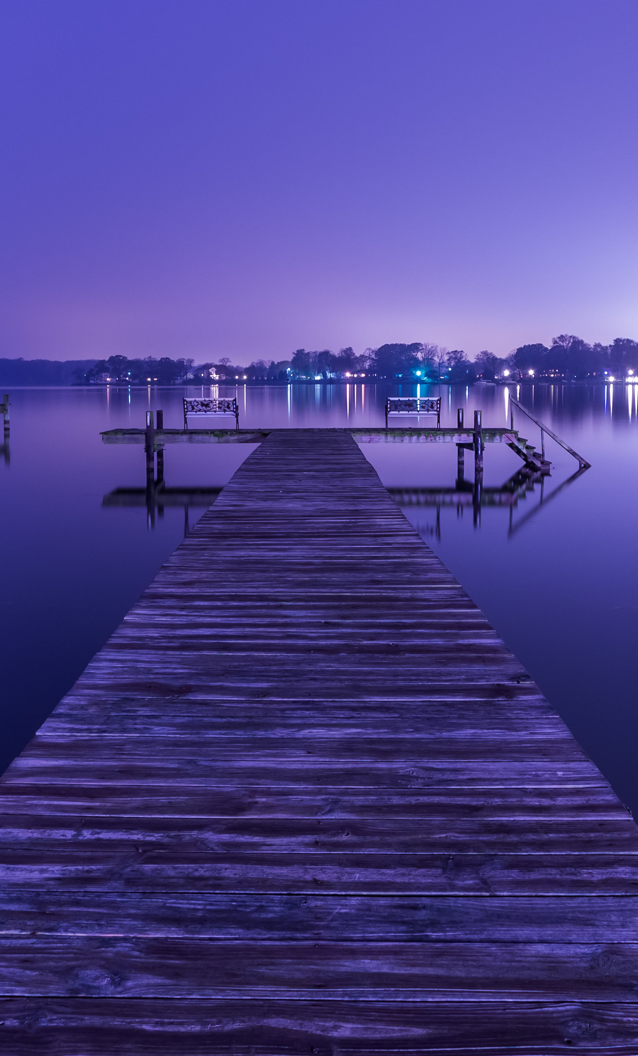 1280x2120 Pier Side Blue Evening iPhone 6+ ,HD 4k Wallpapers,Images ...