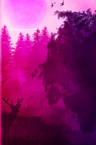 pink-birds-forest-landscape-4k-rk.jpg