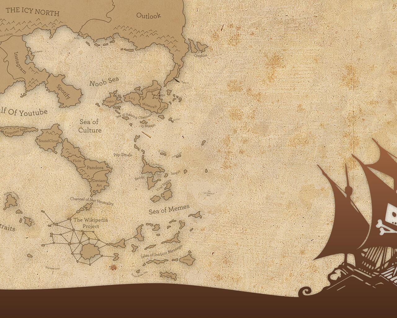 1280x1024 Pirates Map 1280x1024 Resolution HD 4k Wallpapers, Images,  Backgrounds, Photos and Pictures