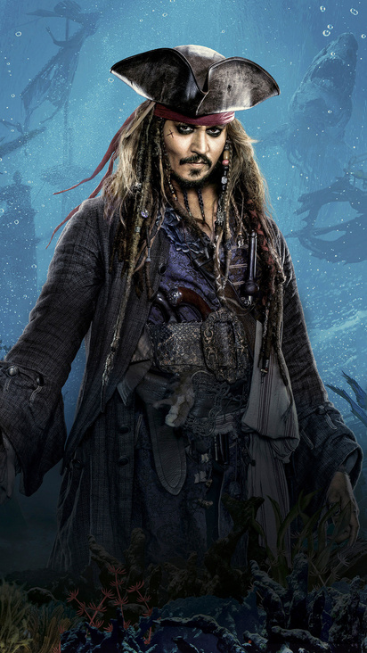 412x732 Pirates Of The Caribbean Dead Men Tell No Tales 4k 412x732 ...