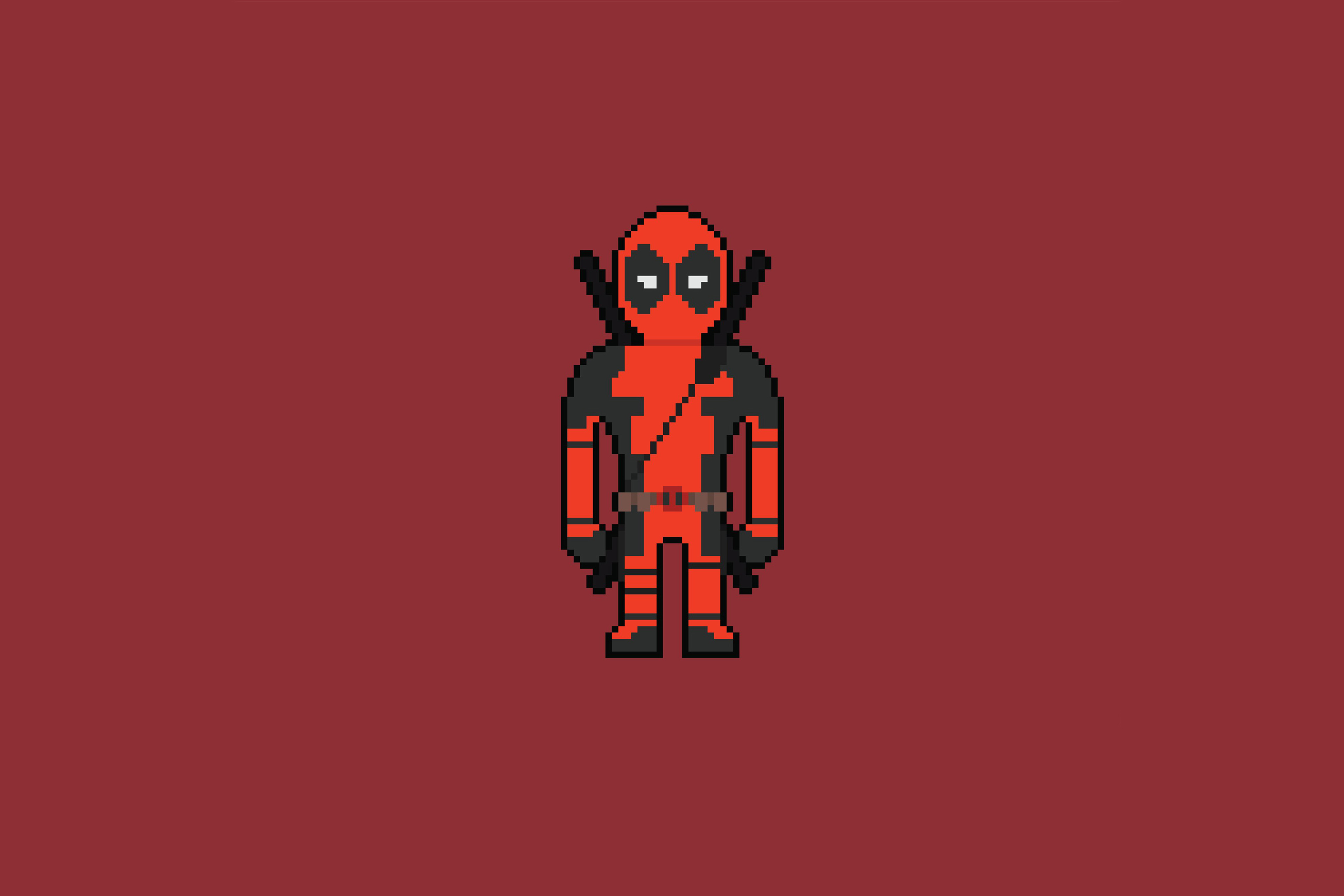 3840x2560 Pixel Deadpool Art 3840x2560 Resolution HD 4k Wallpapers ...