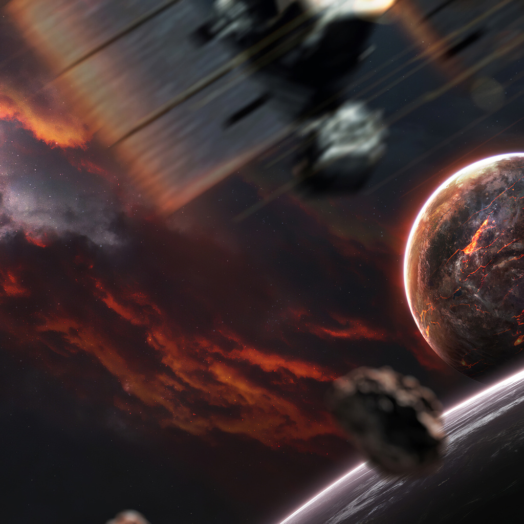 1024x1024 Planet Malfunction 4k 1024x1024 Resolution HD 4k Wallpapers ...