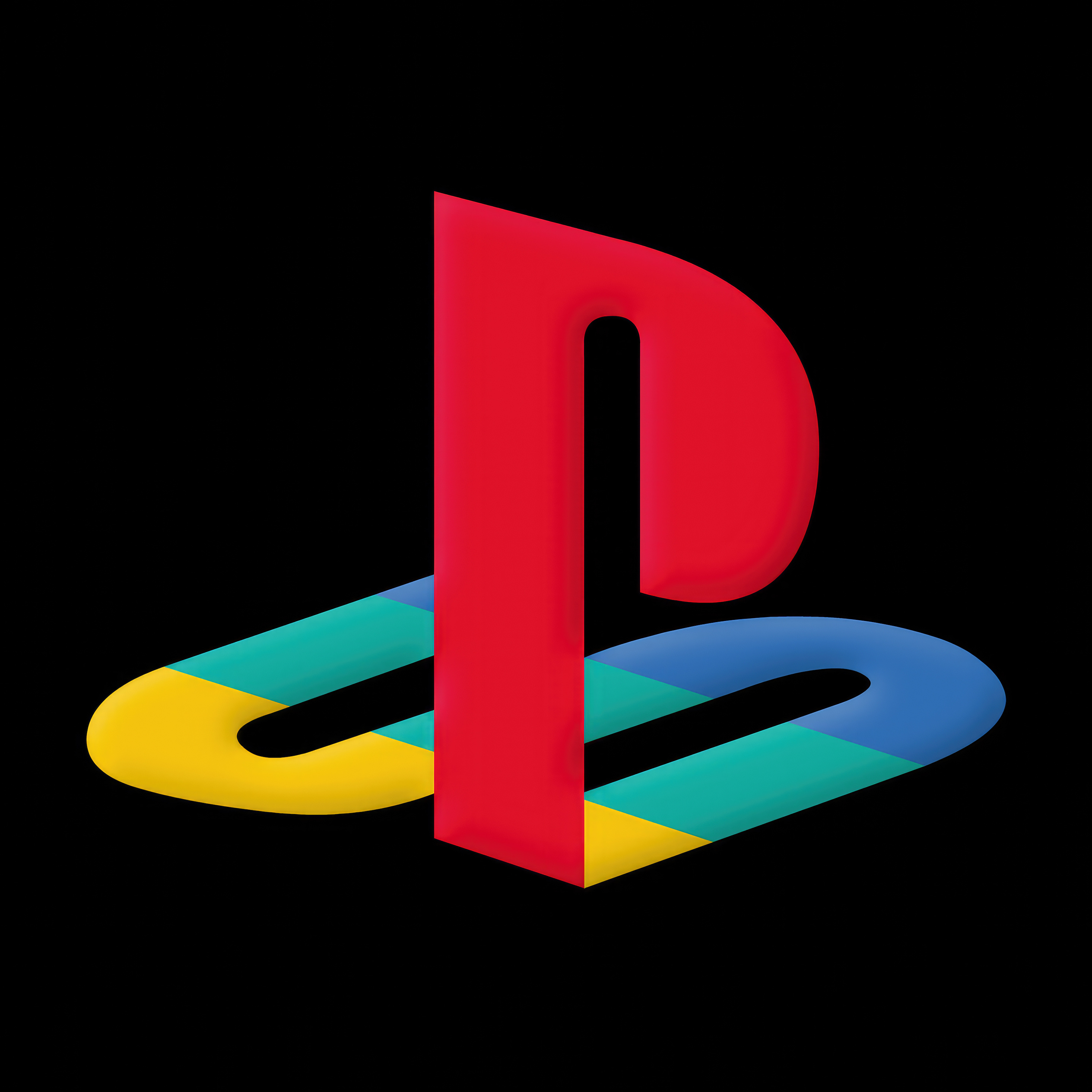 2932x2932 Playstation Symbol Ipad Pro Retina Display HD 4k Wallpapers ...