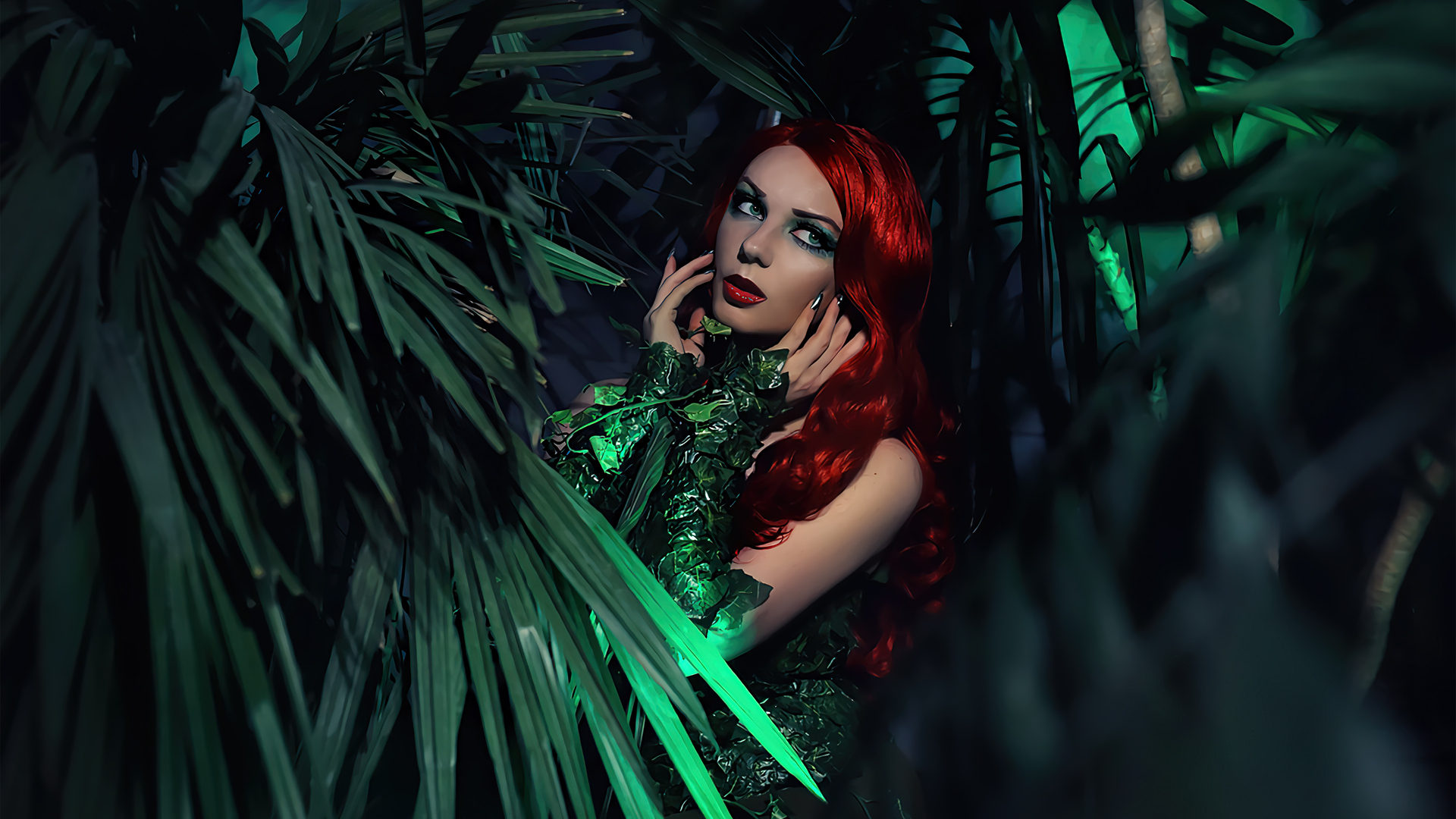 1920x1080 Poison Ivy Cosplay Girl 4k Laptop Full HD 1080P HD 4k Wallpapers,  Images, Backgrounds, Photos and Pictures