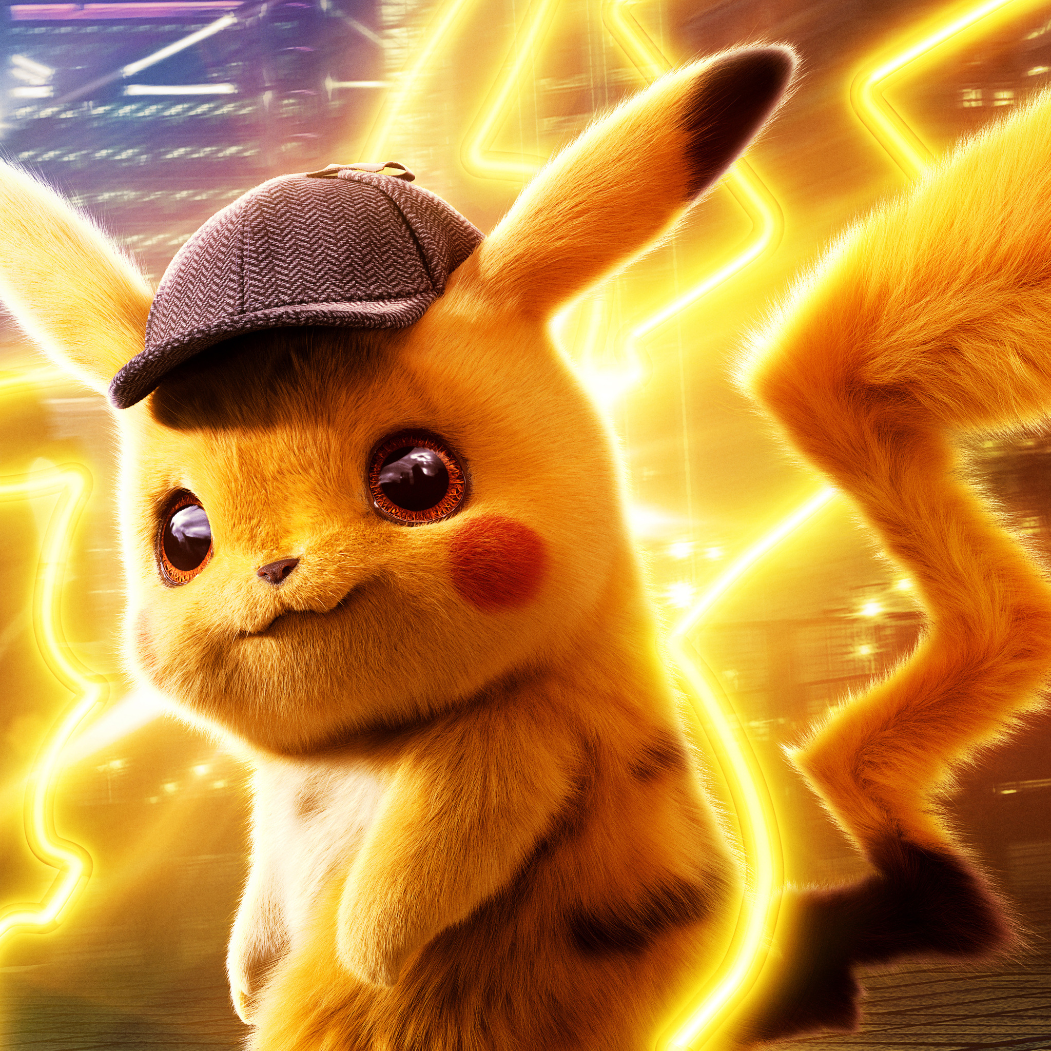 2048x2048 Pokemon Detective Pikachu 5k Ipad Air HD 4k Wallpapers, Images,  Backgrounds, Photos and Pictures