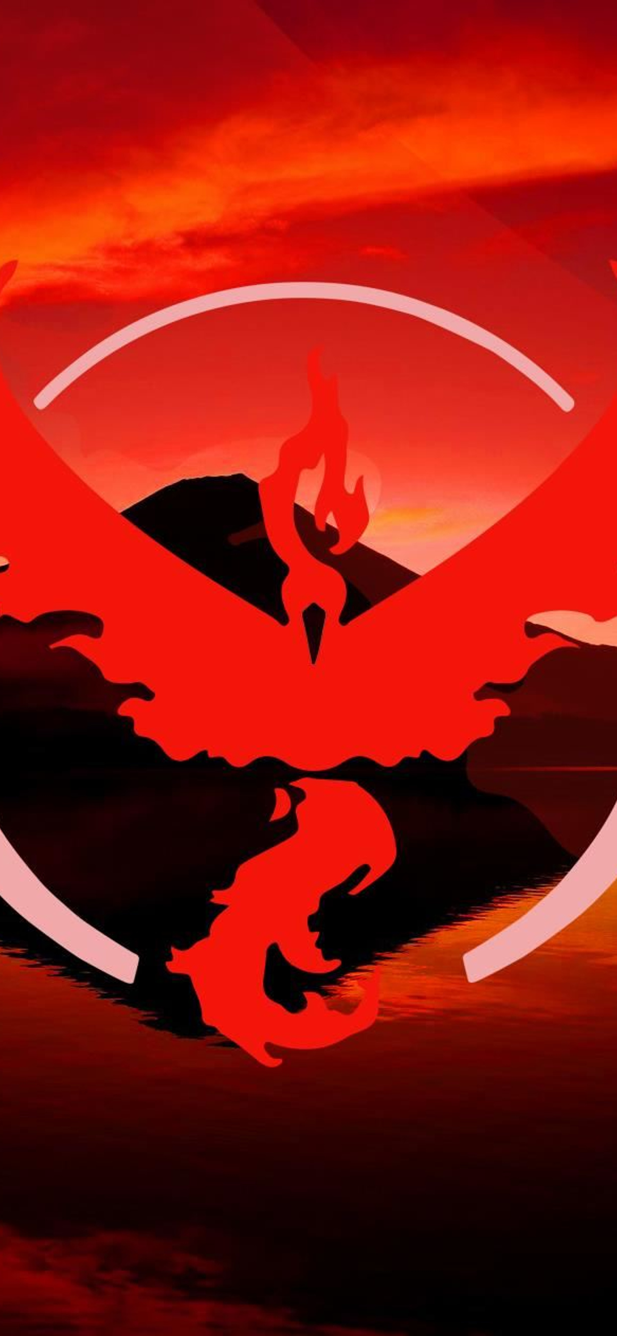 1242x2688 Pokemon GO Team Valor Iphone XS MAX HD 4k Wallpapers, Images