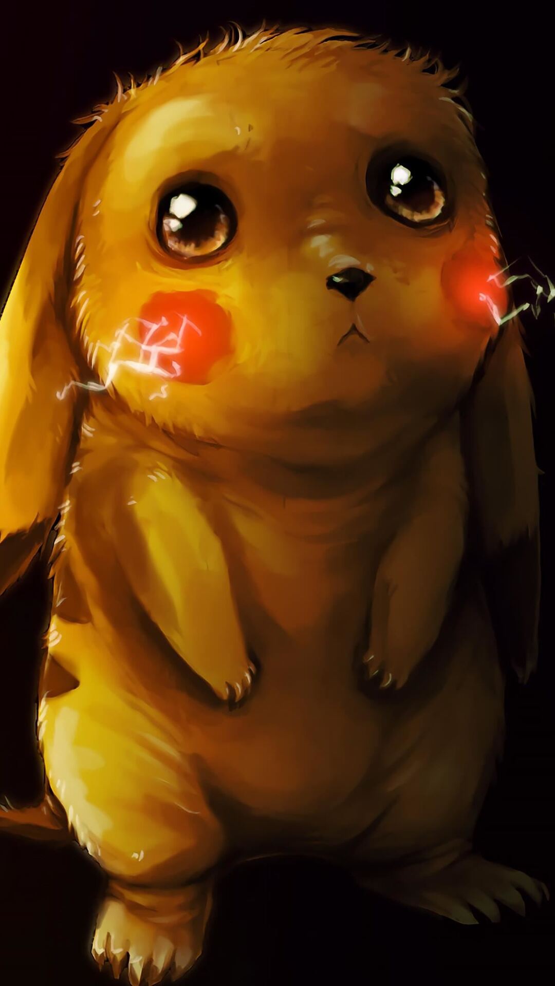 1080x1920 Pokemon Pikachu Digital Art Iphone 7,6s,6 Plus, Pixel xl ...