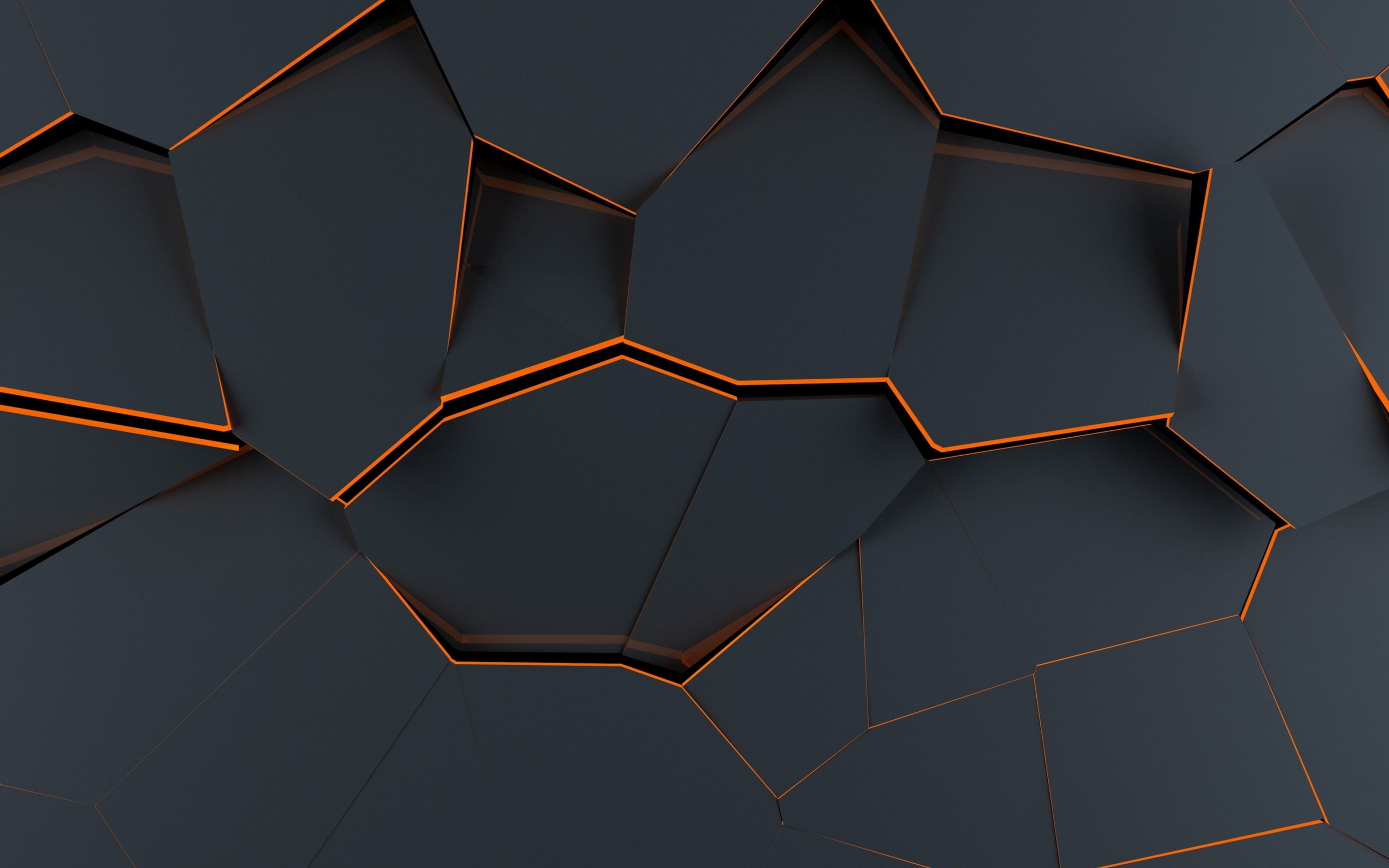 Polygon Background Abstract 4k Wallpapers - Gambaran