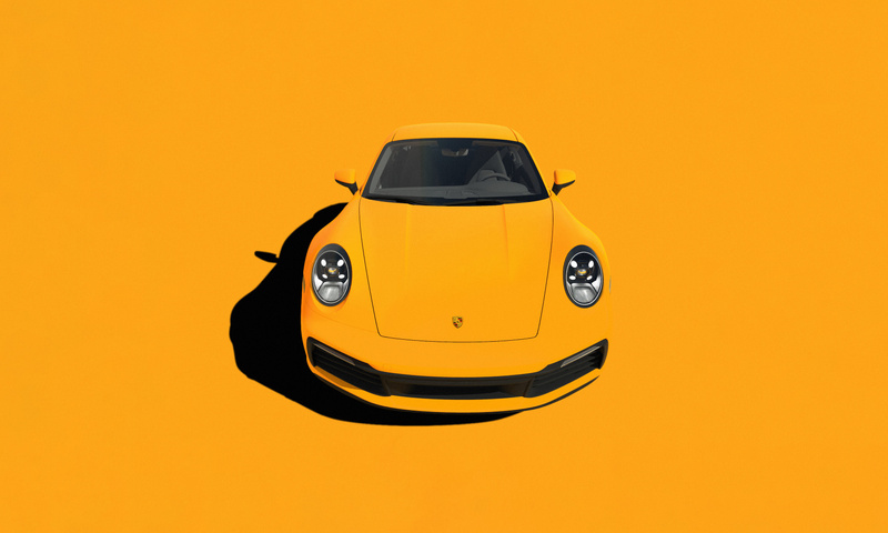 800x480 Porsche Car Minimal 4k 800x480 Resolution HD 4k Wallpapers ...