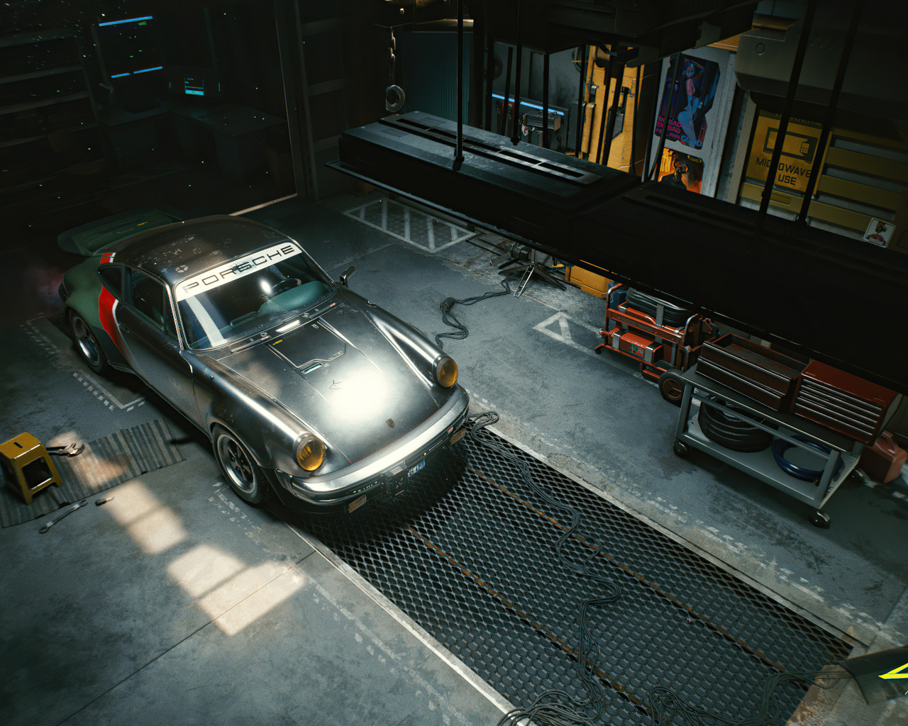 Cyberpunk 2077 porsche