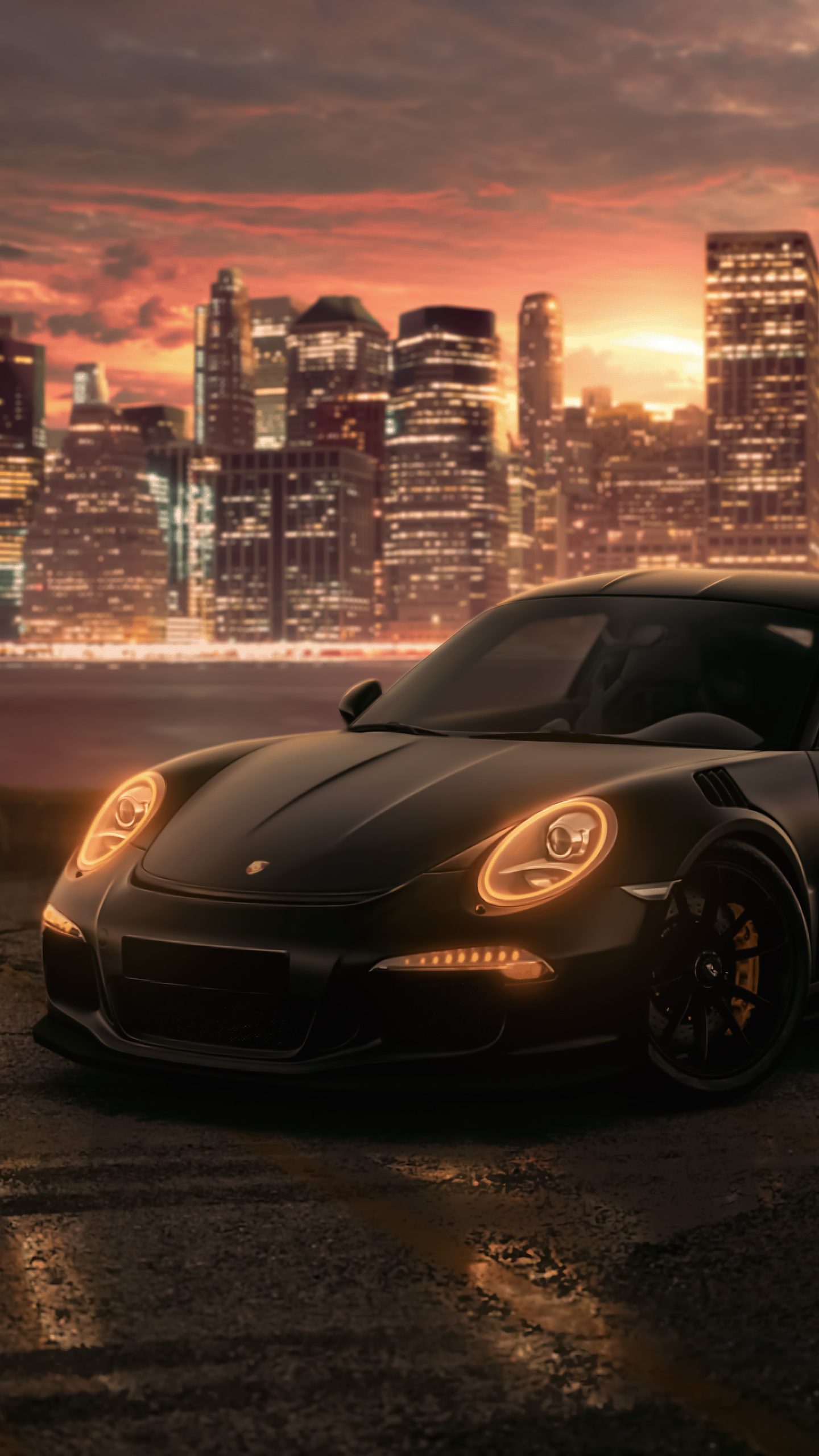 1440x2560 Porsche Manipulation Samsung Galaxy S6,S7 ,Google Pixel XL