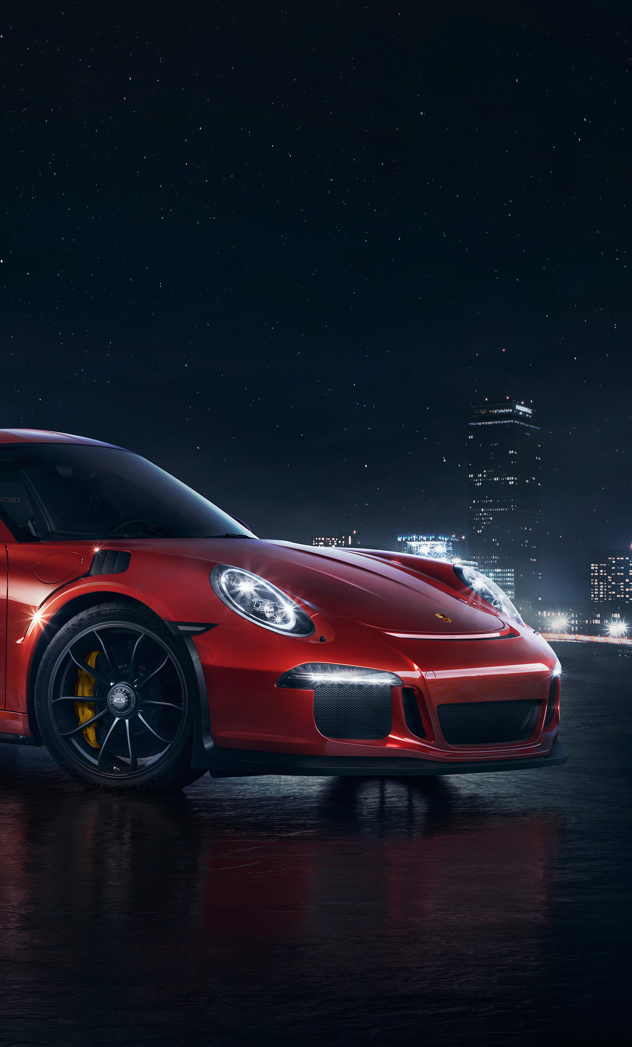 1280x2120 Porsche RS GT3 Night City iPhone 6+ ,HD 4k Wallpapers,Images ...