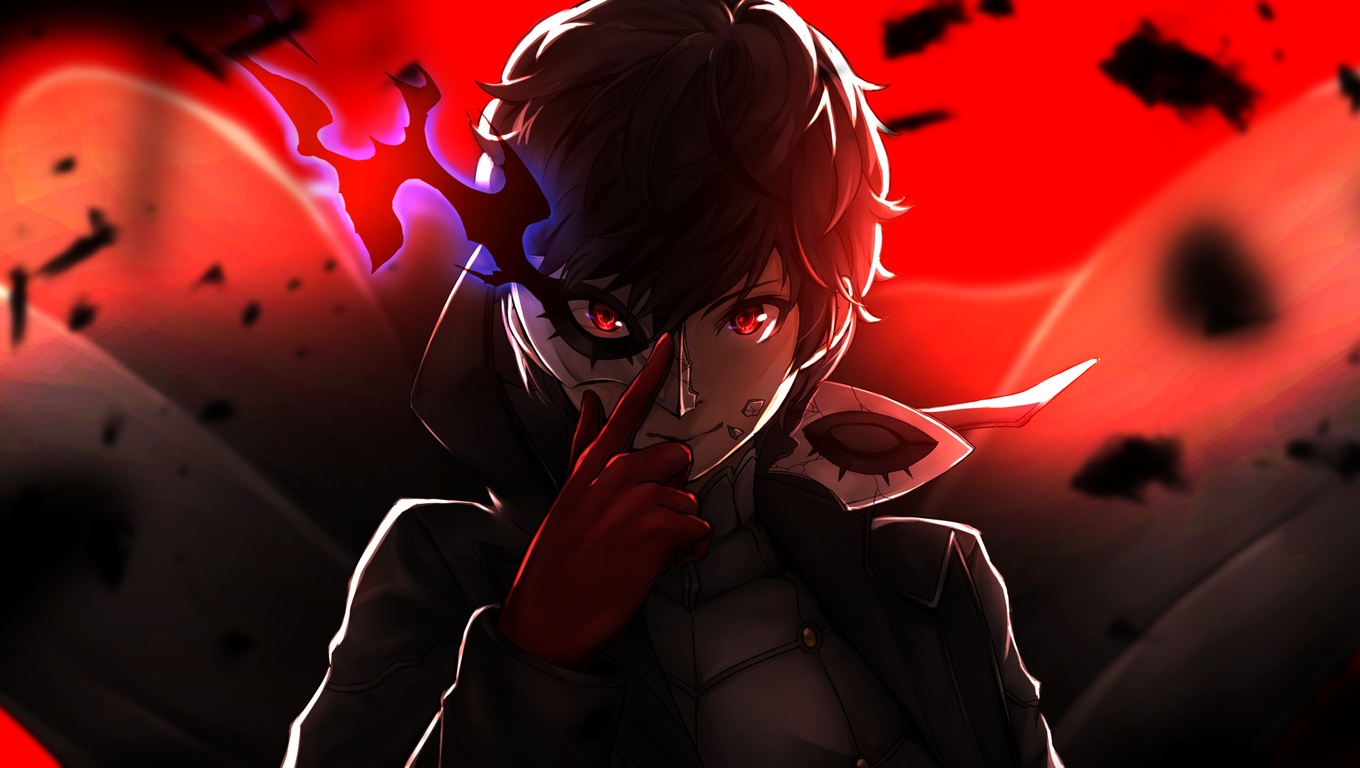 1360x768 Protagoinst Persona 5 4k Laptop HD HD 4k Wallpapers, Images ...