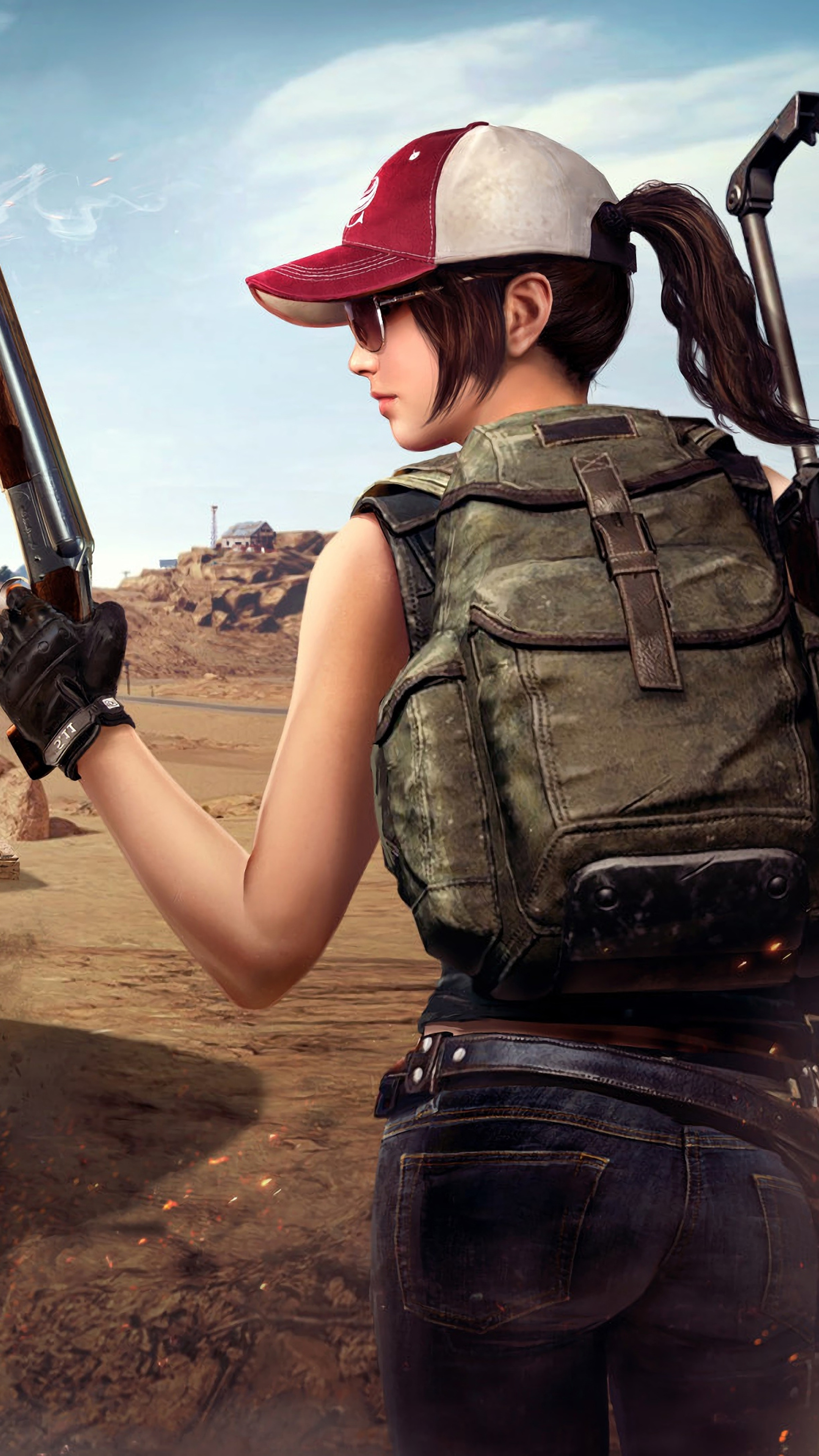 2160x3840 Pubg Girl 4k Sony Xperia X,XZ,Z5 Premium ,HD 4k Wallpapers ...