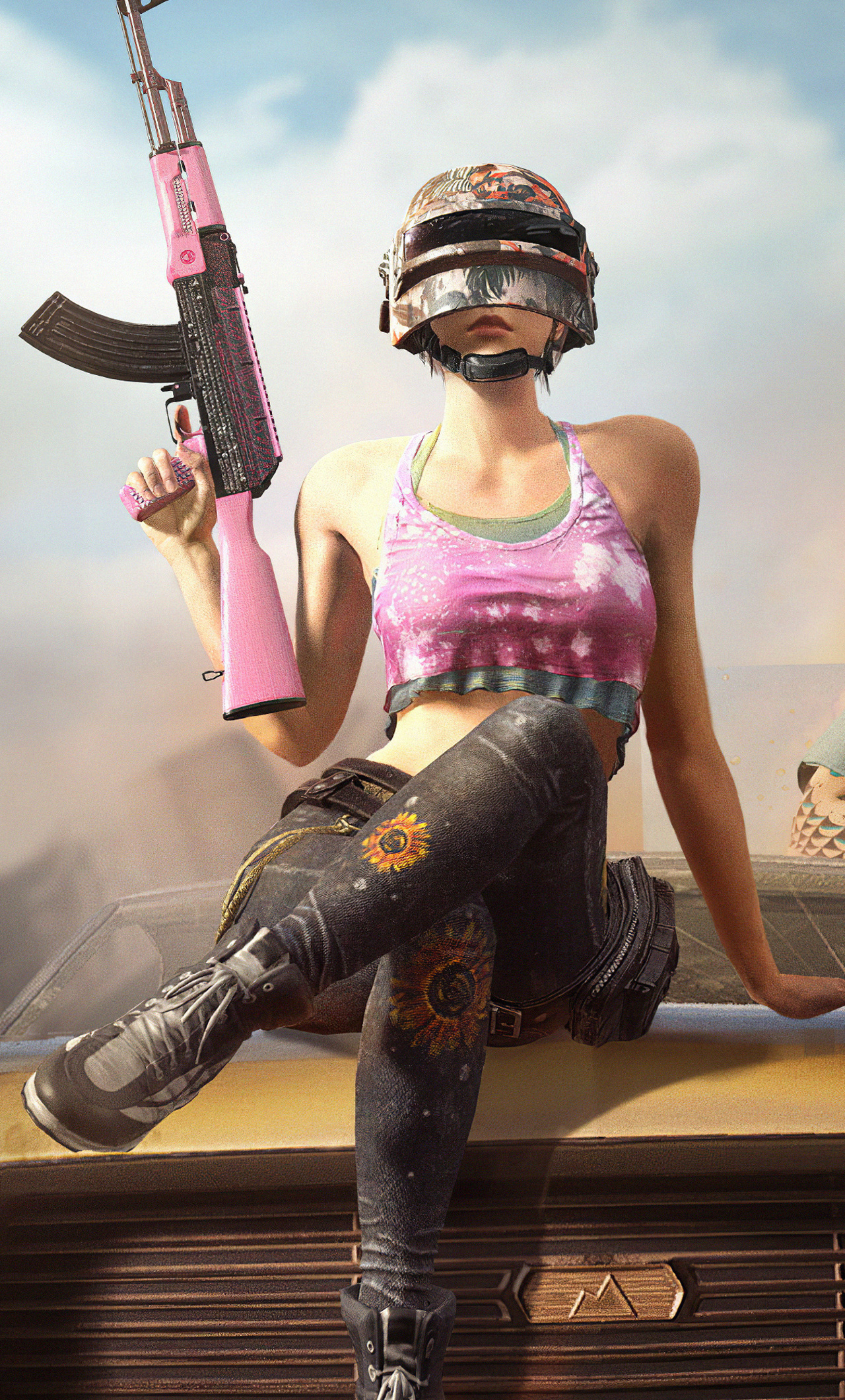 1280x2120 Pubg Girl With Gun 4k 2019 iPhone 6+ HD 4k Wallpapers, Images,  Backgrounds, Photos and Pictures