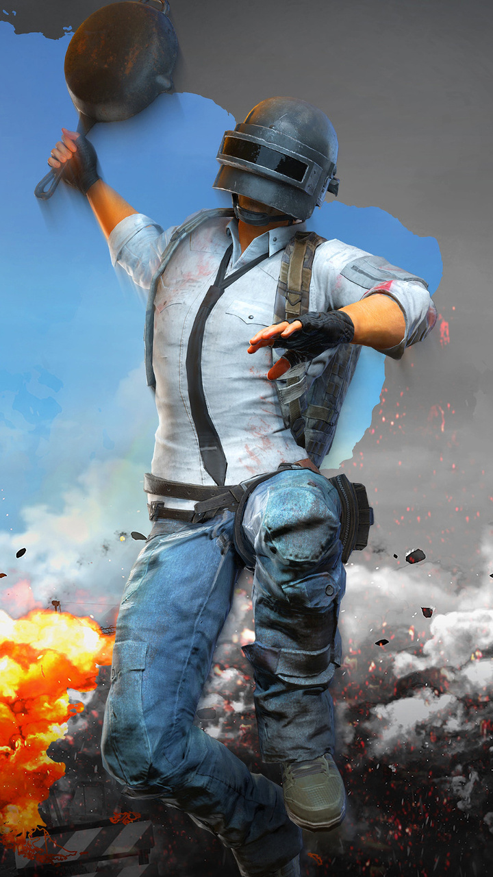 720x1280 PUBG Helmet Man With Pan 4k Moto G,X Xperia Z1,Z3 Compact,Galaxy  S3,Note II,Nexus HD 4k Wallpapers, Images, Backgrounds, Photos and Pictures