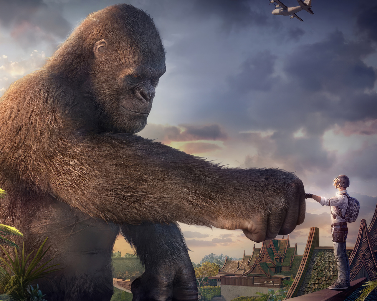 1280x1024 Pubg X Godzilla Vs Kong 4k Wallpaper,1280x1024 Resolution HD ...