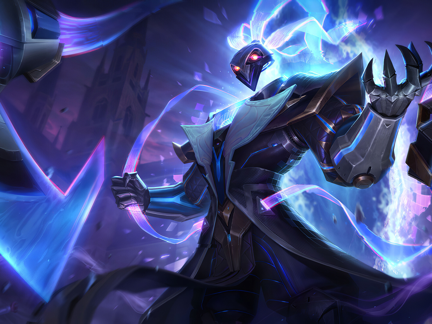 1400x1050 Pulsefire Thresh League Of Legends Splash Art 1400x1050 ...