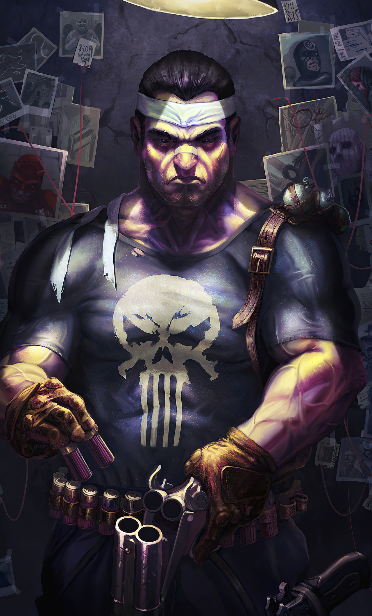 1280x2120 Punisher Angel Of Death 5k iPhone 6+ HD 4k Wallpapers, Images,  Backgrounds, Photos and Pictures