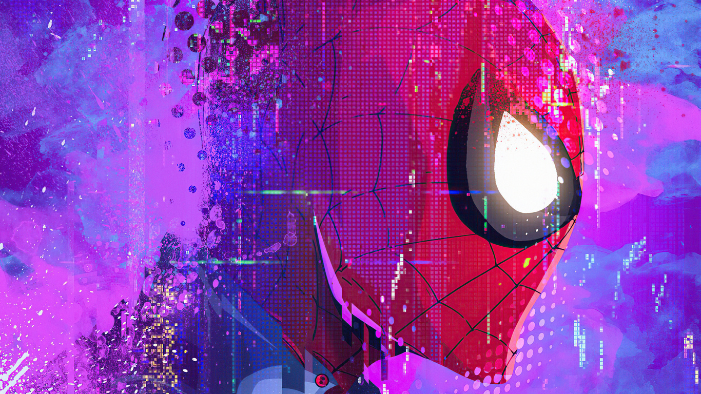 1366x768 Punk Spiderverse Laptop HD ,HD 4k Wallpapers,Images ...