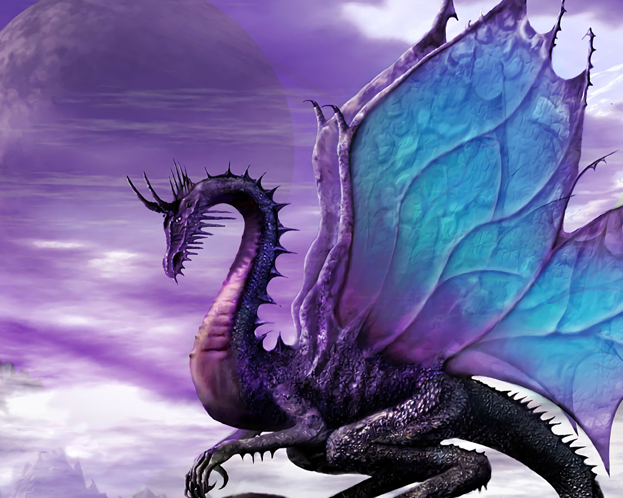 1280x1024 Purple Dragon Wallpaper,1280x1024 Resolution HD 4k Wallpapers ...