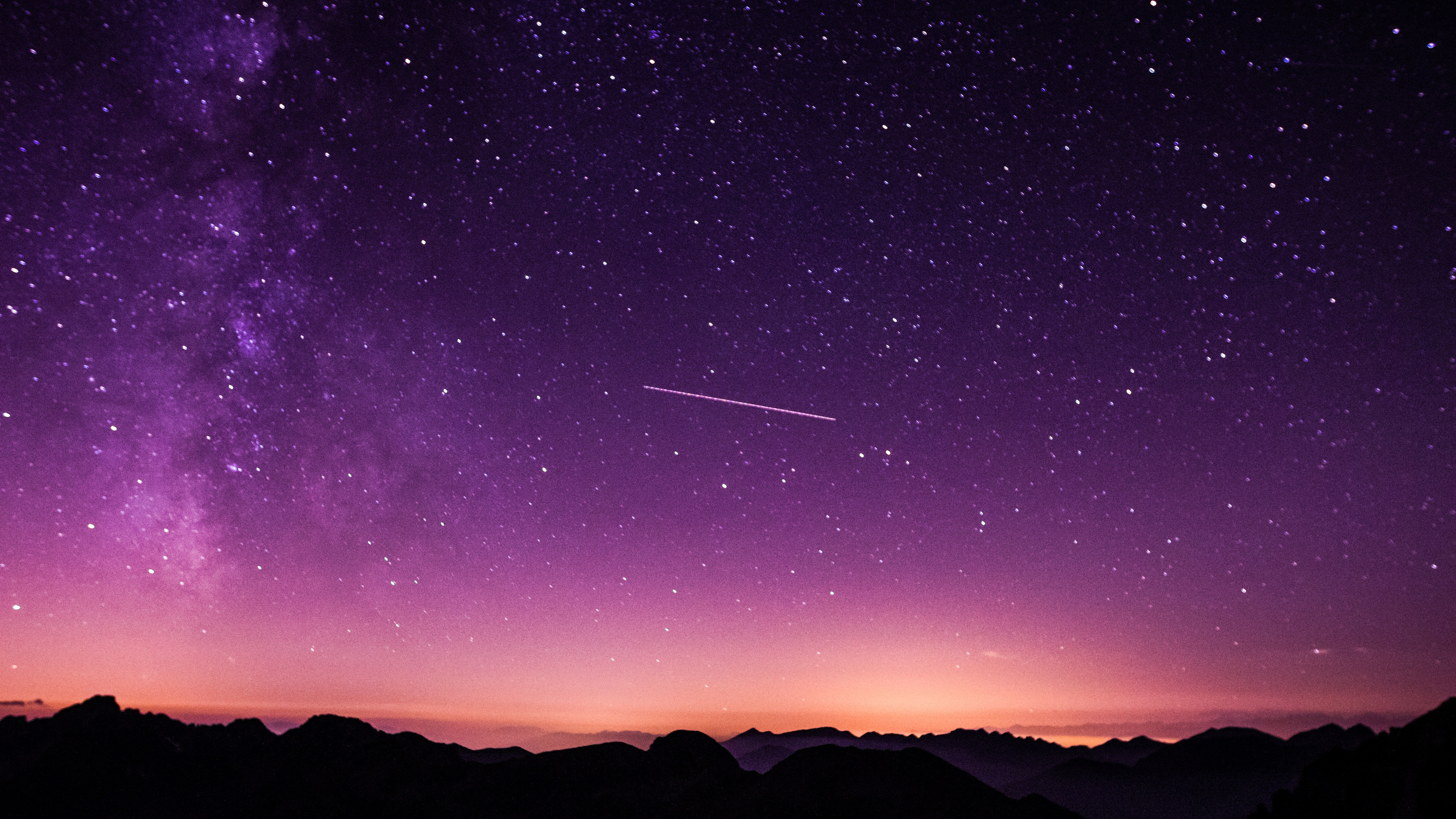 2560x1440 Purple Night Sky 5k 1440P Resolution ,HD 4k Wallpapers,Images