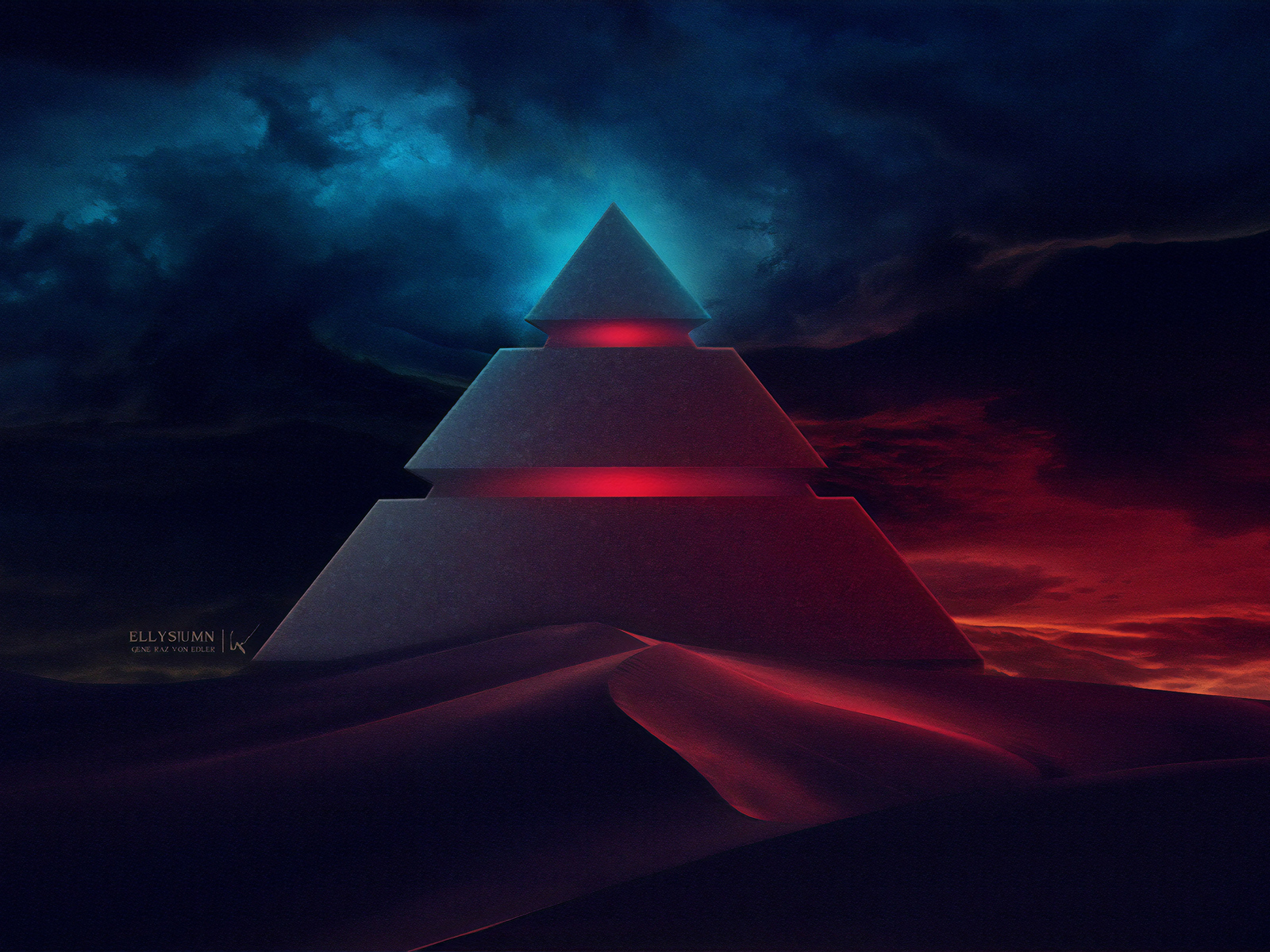 1600x1200 Pyramid Digital Art 4k 1600x1200 Resolution HD 4k Wallpapers,  Images, Backgrounds, Photos and Pictures