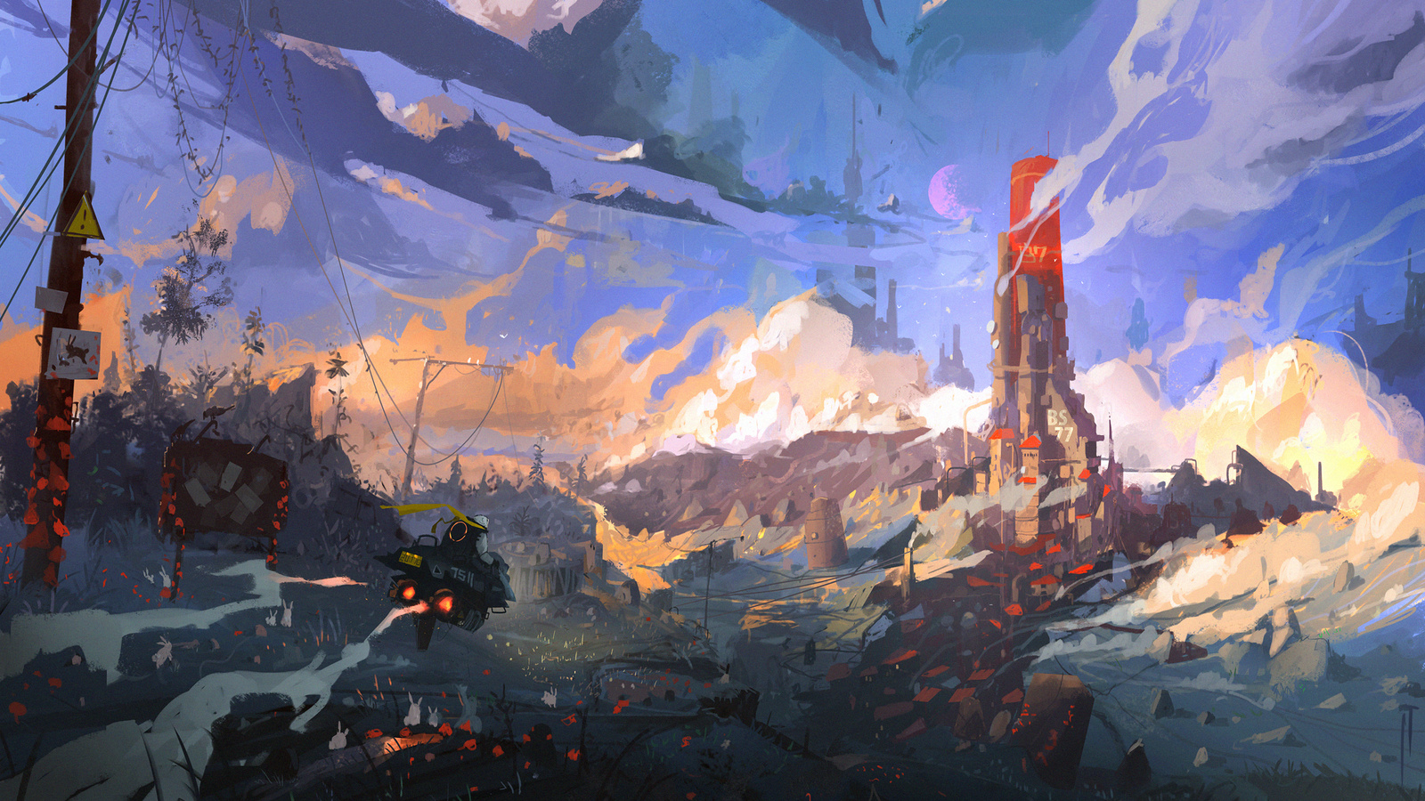 1600x900 Rabbits Carrotland Science Fiction 1600x900 Resolution HD 4k 