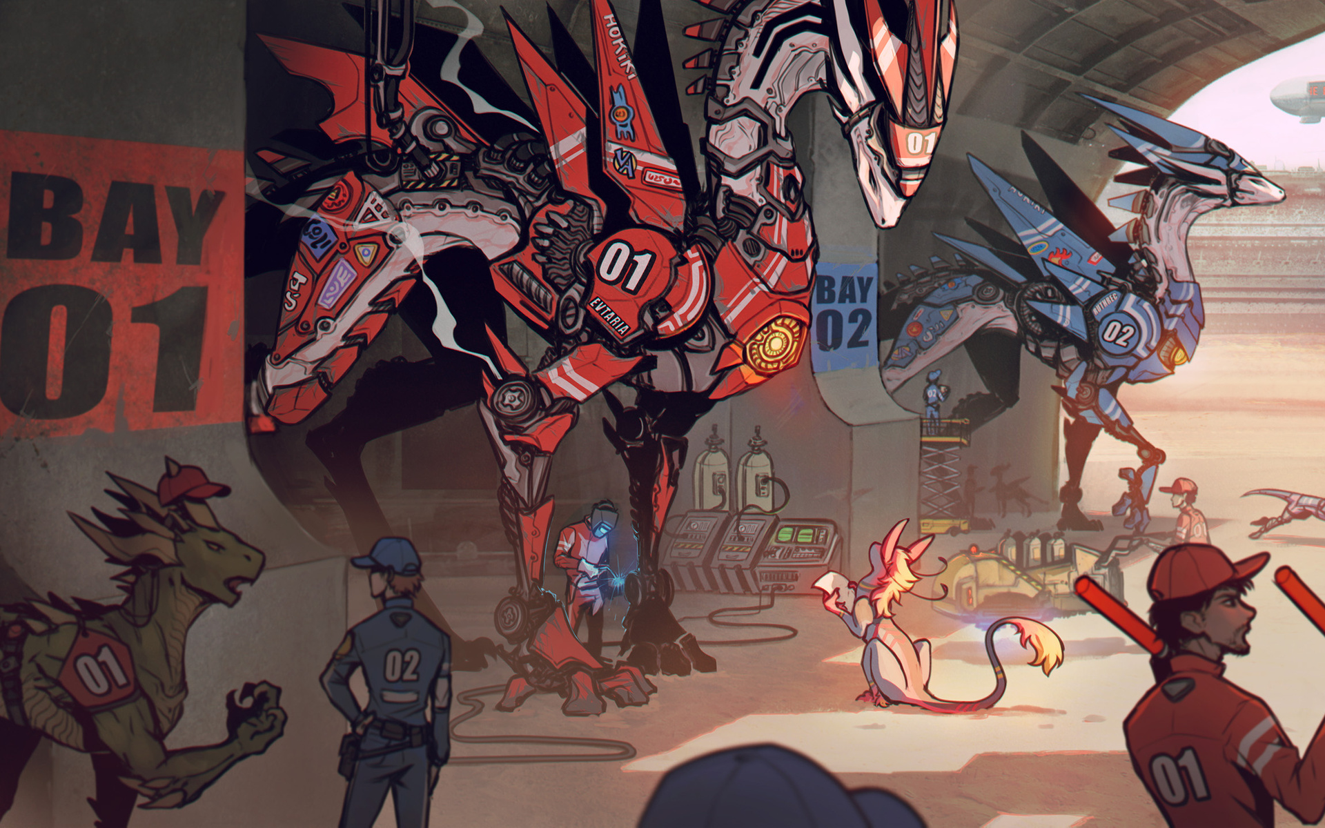 1920x1200 Racing Dragons Cyberpunk 1080P Resolution HD 4k Wallpapers