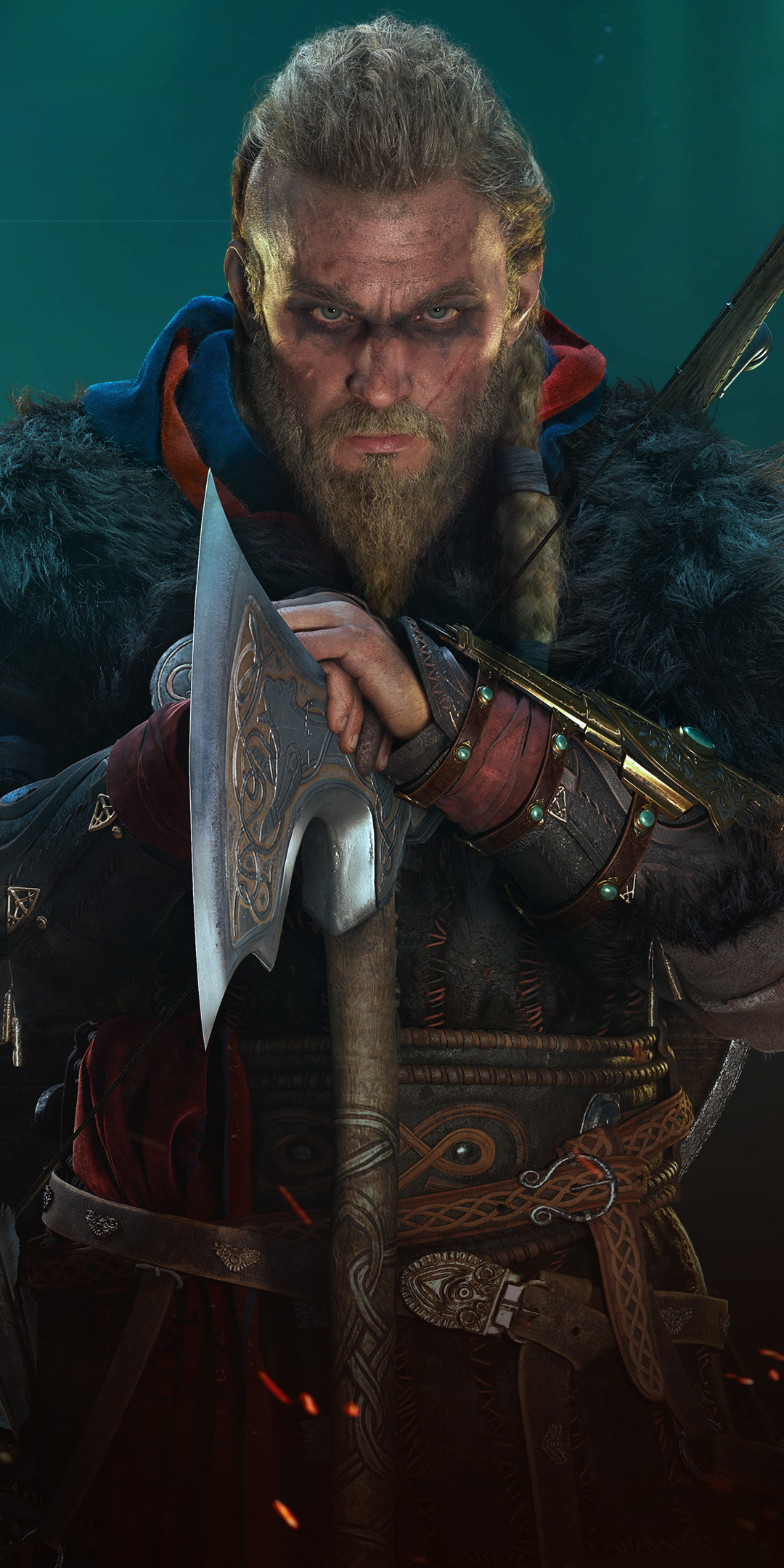 1080x2160 Ragnar Lothbrok Assassins Creed Valhalla 4k Game 2020 One