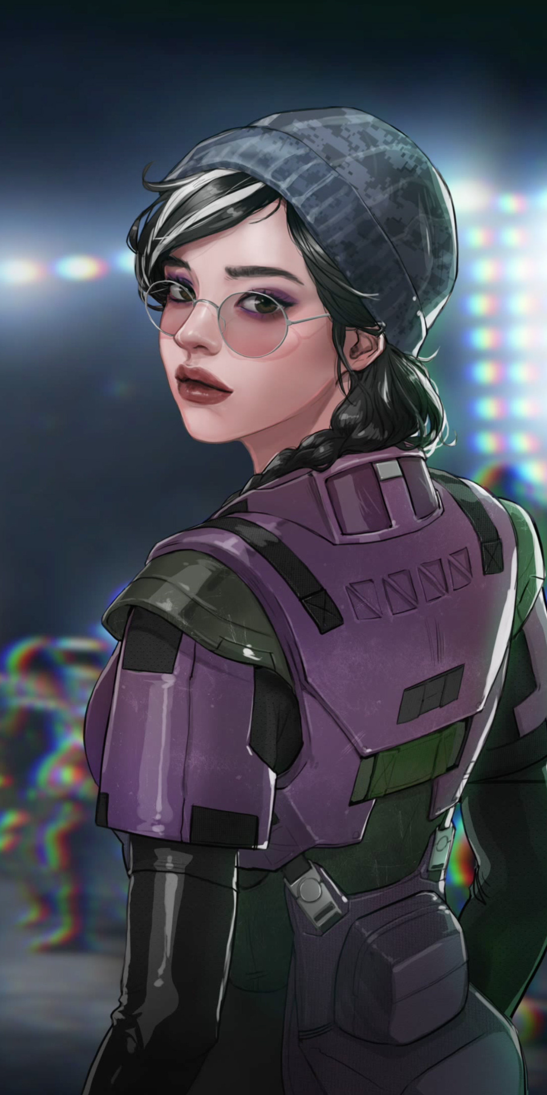 1080x2160 Rainbow Six Siege Dokkaebi Artwork 4k One Plus 5T,Honor 7x ...