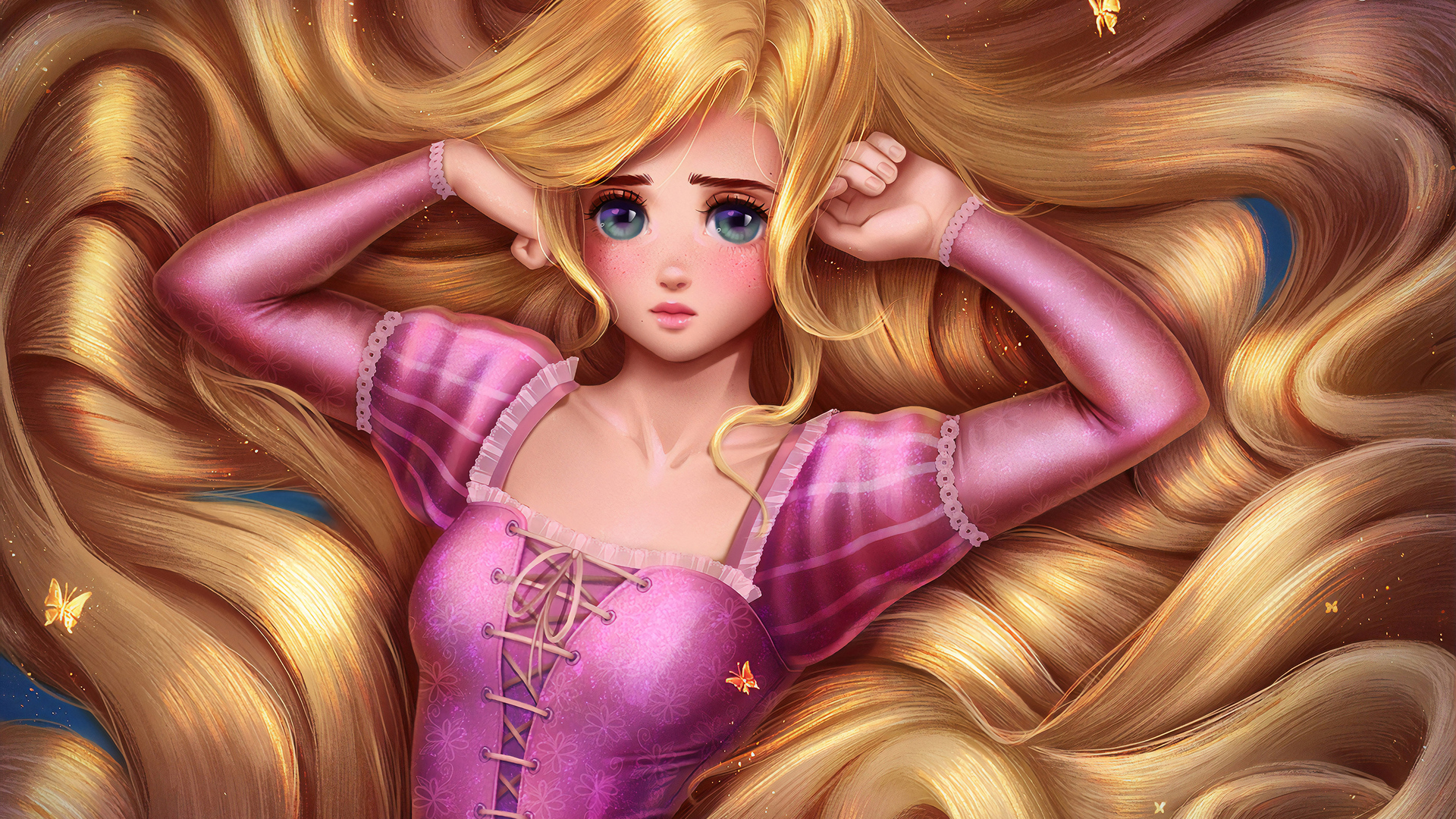 1920x1080 Rapunzel Disney Princess 4k Laptop Full HD 1080P HD 4k Wallpapers,  Images, Backgrounds, Photos and Pictures