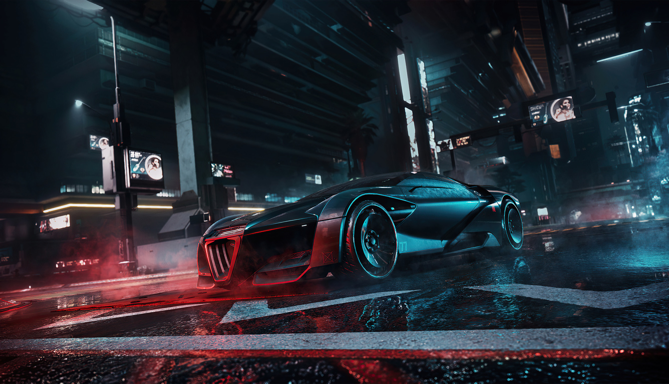 cyberpunk 2077 HD Wallpaper - KDE Store