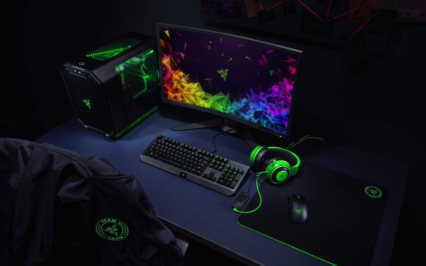 1440x900 Razer Gaming Setup 8k 1440x900 Resolution Hd 4k Wallpapers Images Backgrounds Photos And Pictures