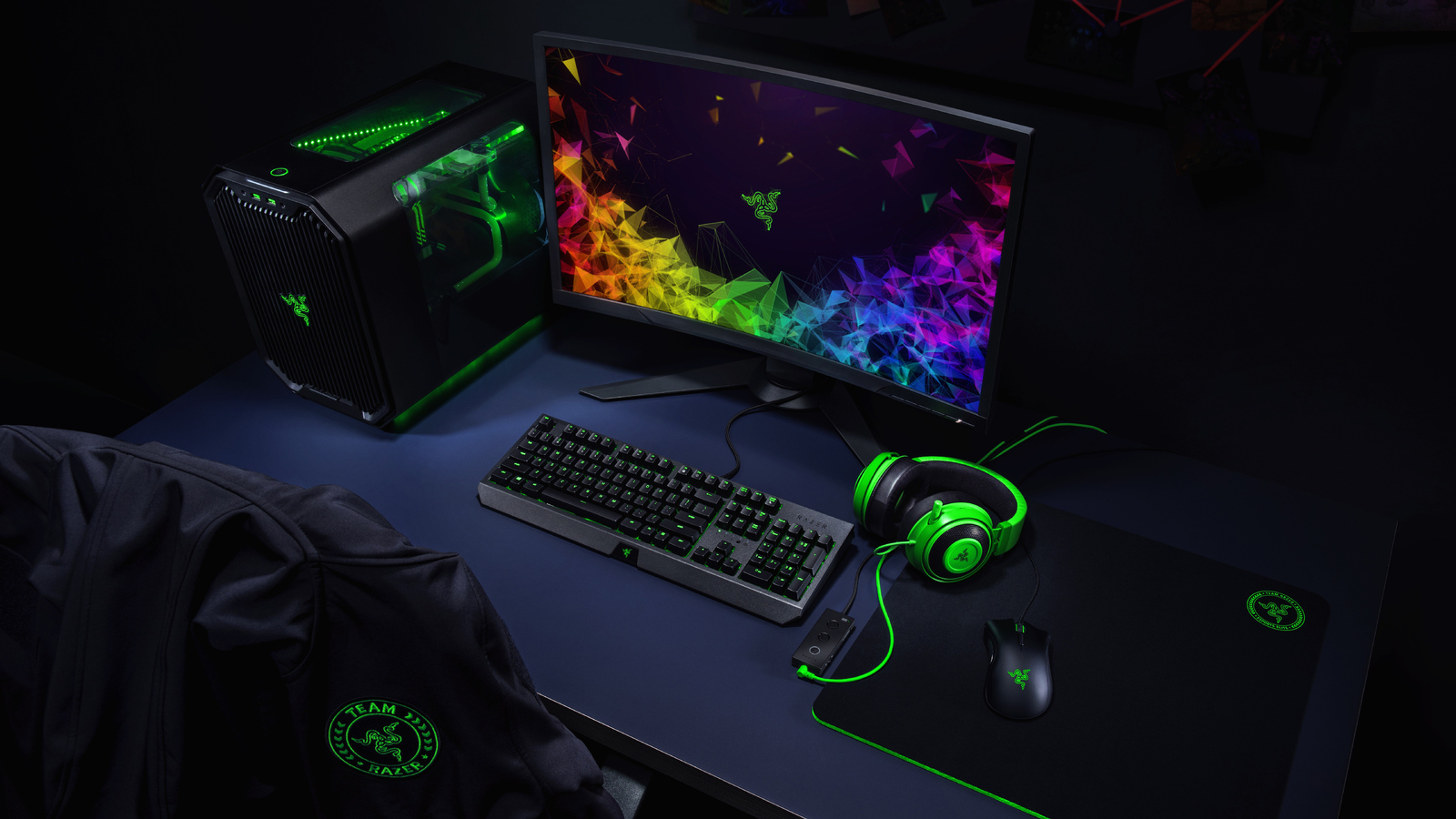 1600x900 Razer Gaming Setup 8k 1600x900 Resolution HD 4k Wallpapers,  Images, Backgrounds, Photos and Pictures