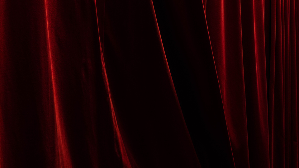 960x540 Red And Black Curtain Texture In Harmony 960x540 Resolution HD ...