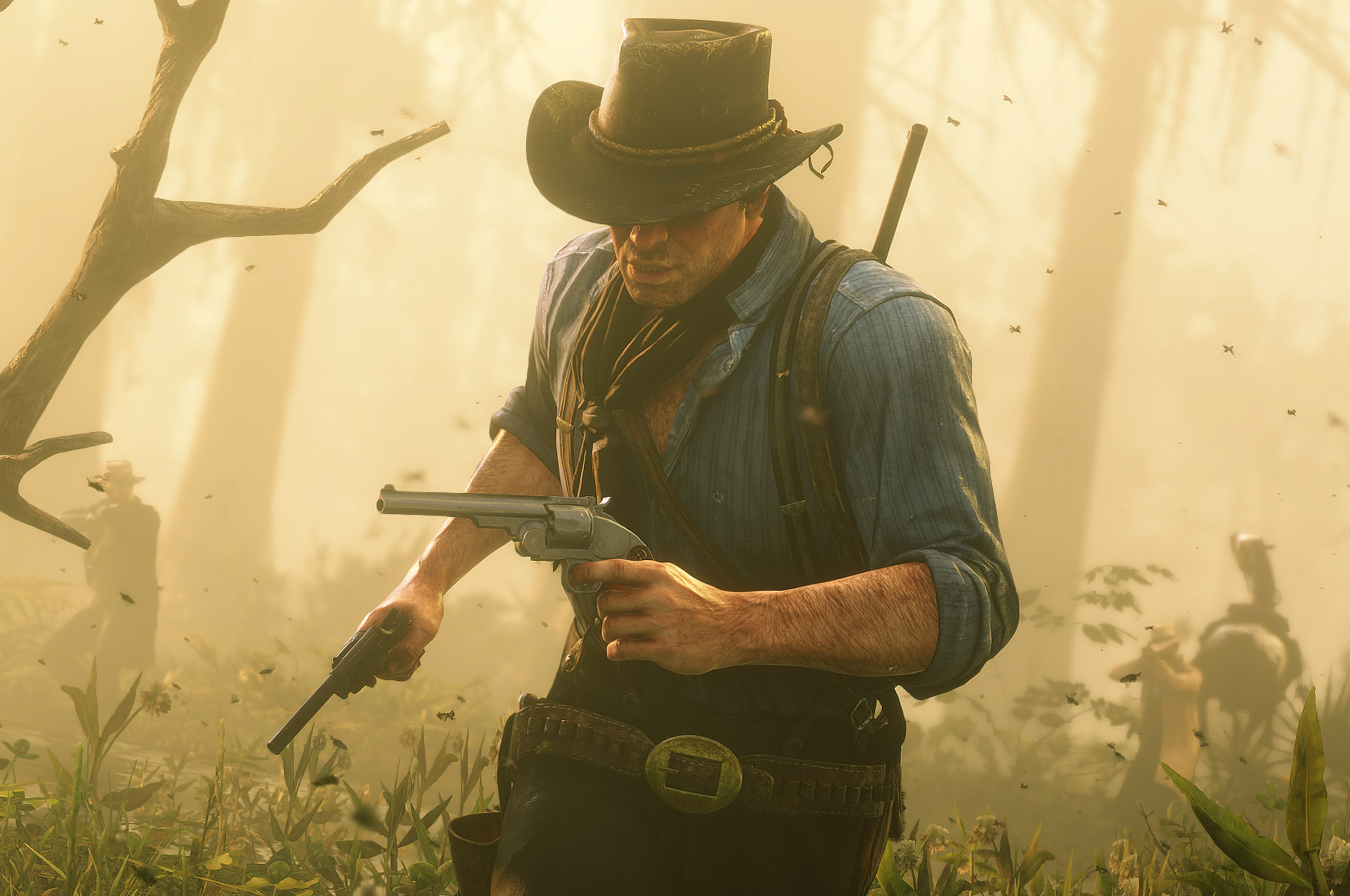 pixel 3xl red dead redemption 2 wallpapers