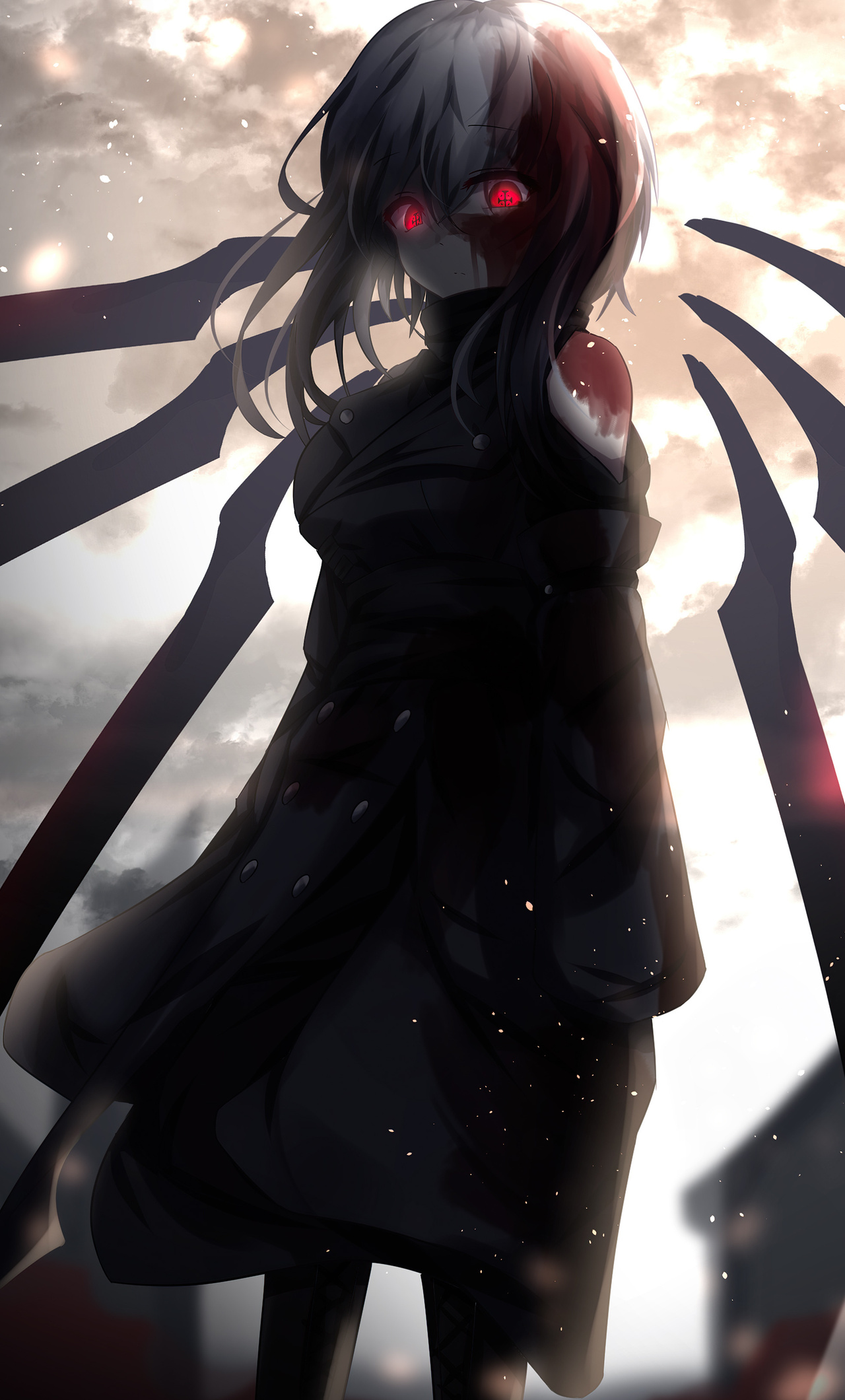 Uchiha Itachi Raven Red background Akatsuki Anime boys HD Wallpapers   Desktop and Mobile Images  Photos