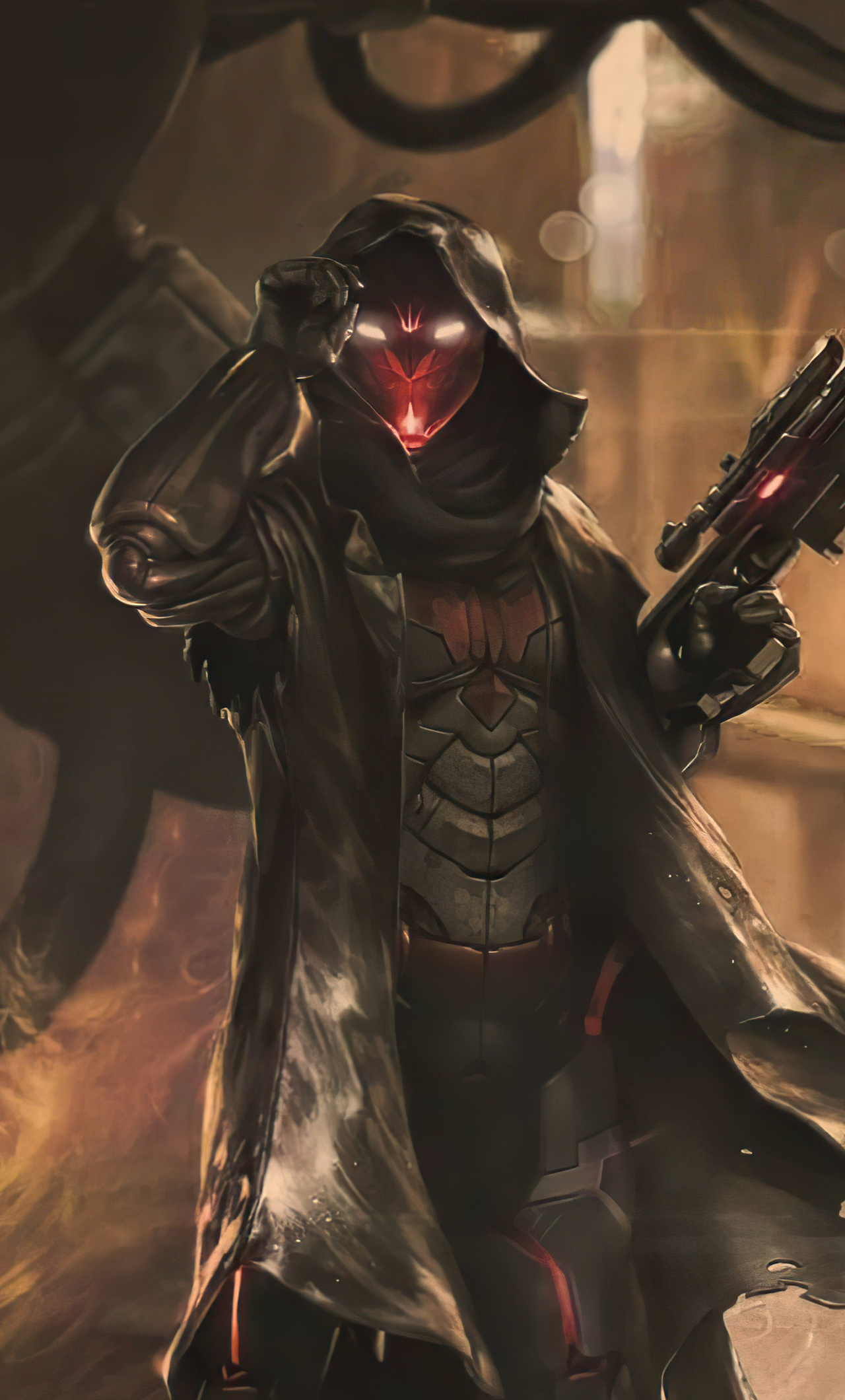 1280x2120 Red Hood From Knighmare 4k Iphone 6+ ,hd 4k Wallpapers,images 