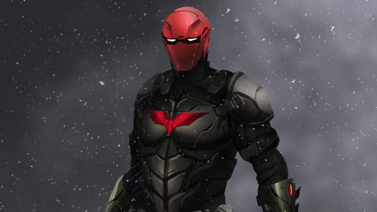 1280x720 Red Hood Superhero Art 720P ,HD 4k Wallpapers,Images ...