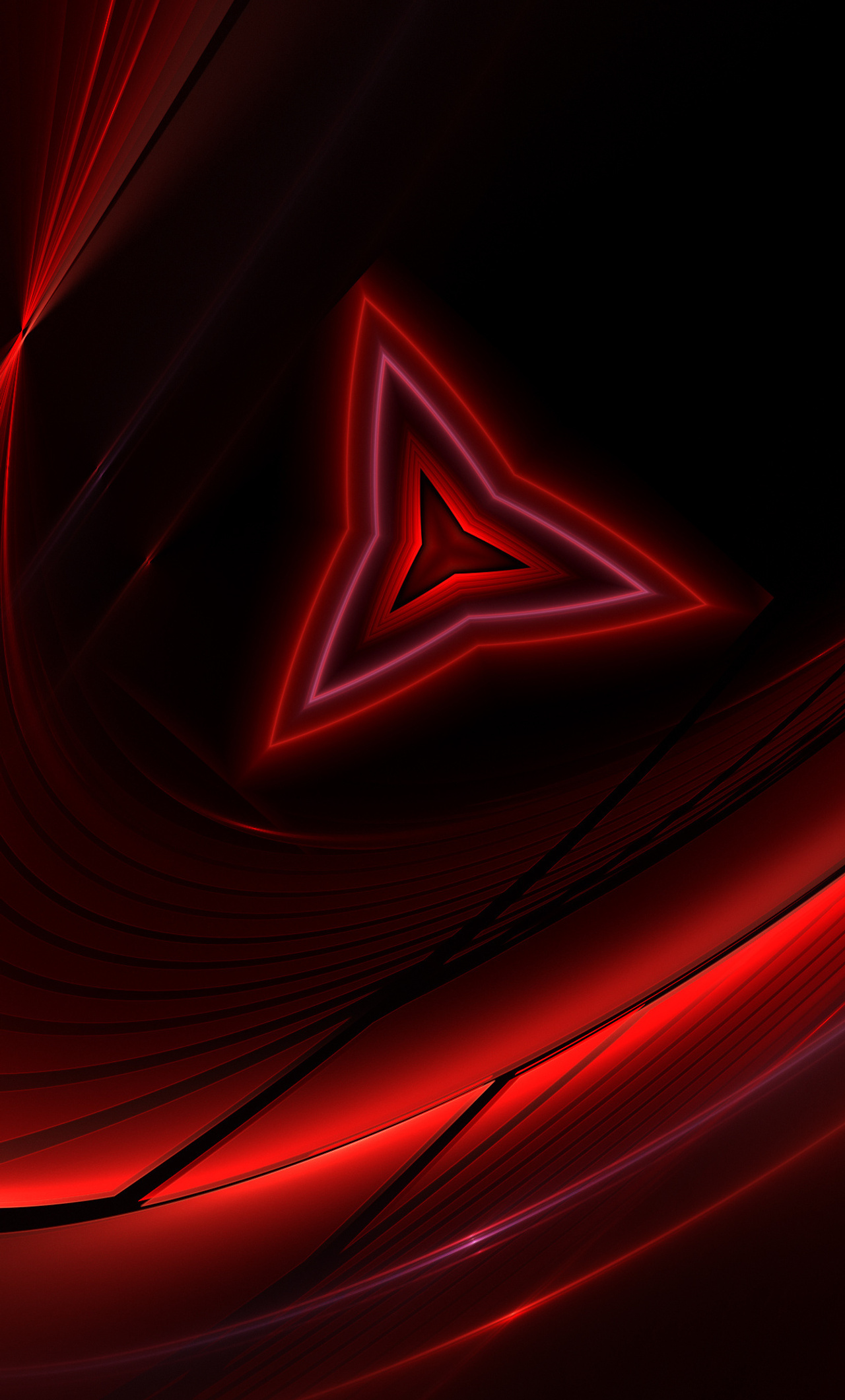 1280x2120 Red Triangle Abstract 4k iPhone 6+ ,HD 4k Wallpapers,Images ...