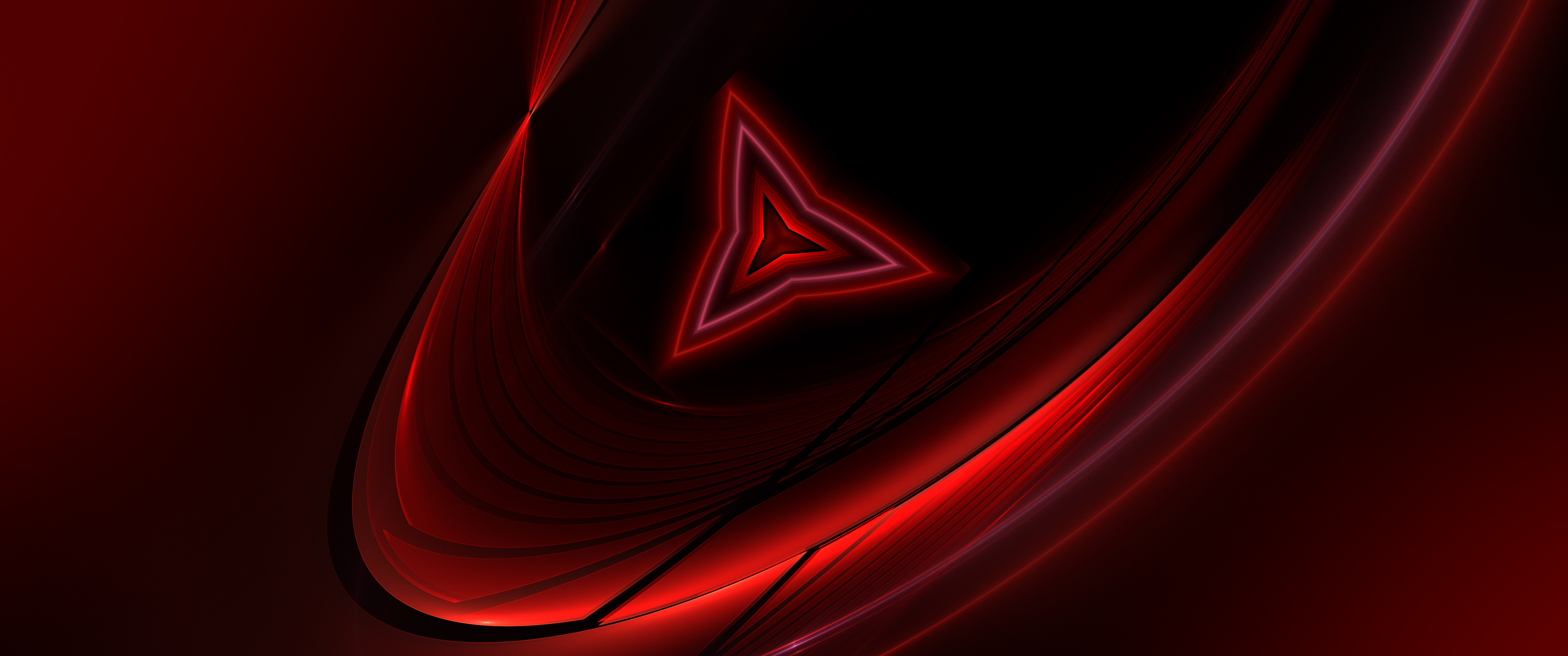 3440x1440 Red Triangle Abstract 4k UltraWide Quad HD 1440P ,HD 4k ...